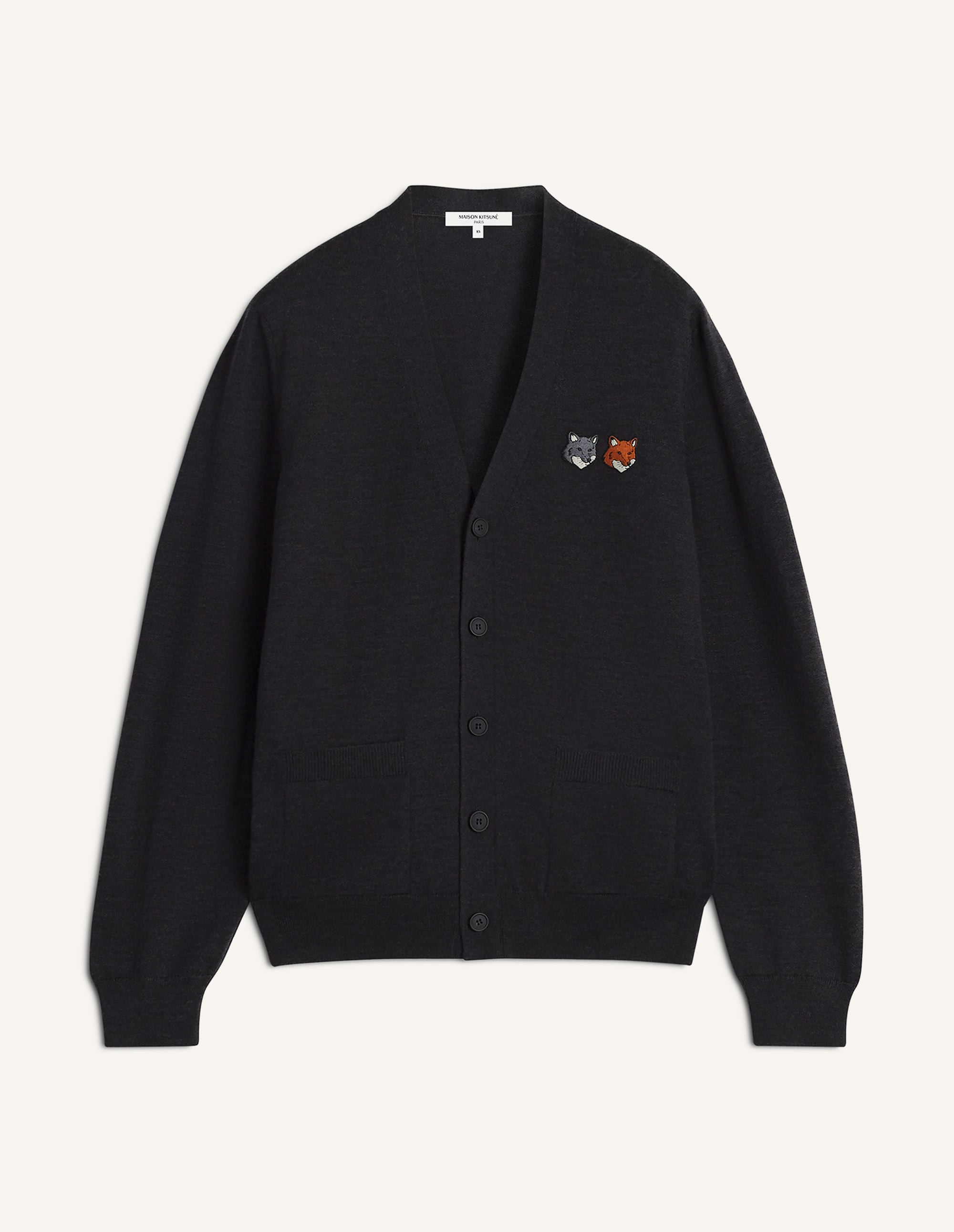 Áo cardigan nữ Double Fox Head dáng Regular