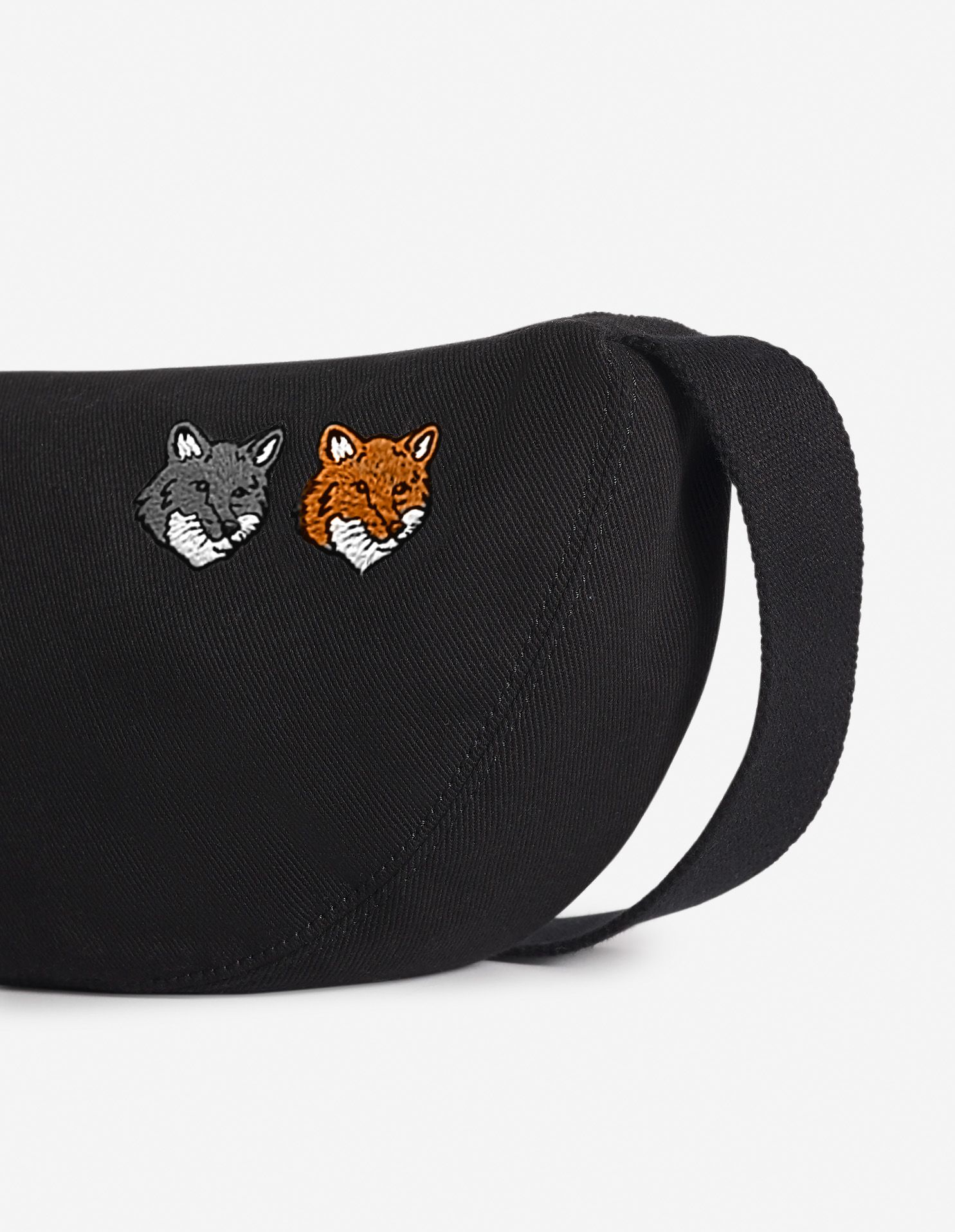 Maison Kitsuné - Túi bumbag Double Bold Fox Head
