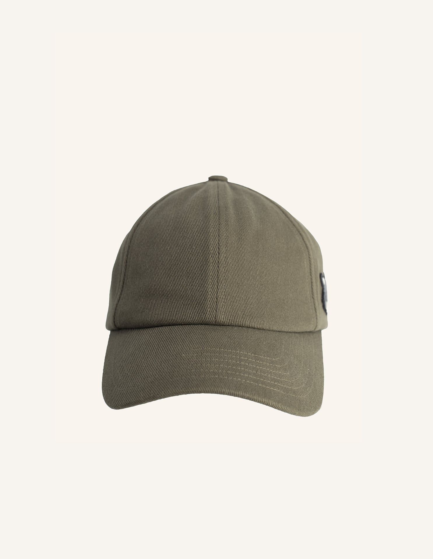 Mũ lưỡi trai Double Fox Head bạc màu