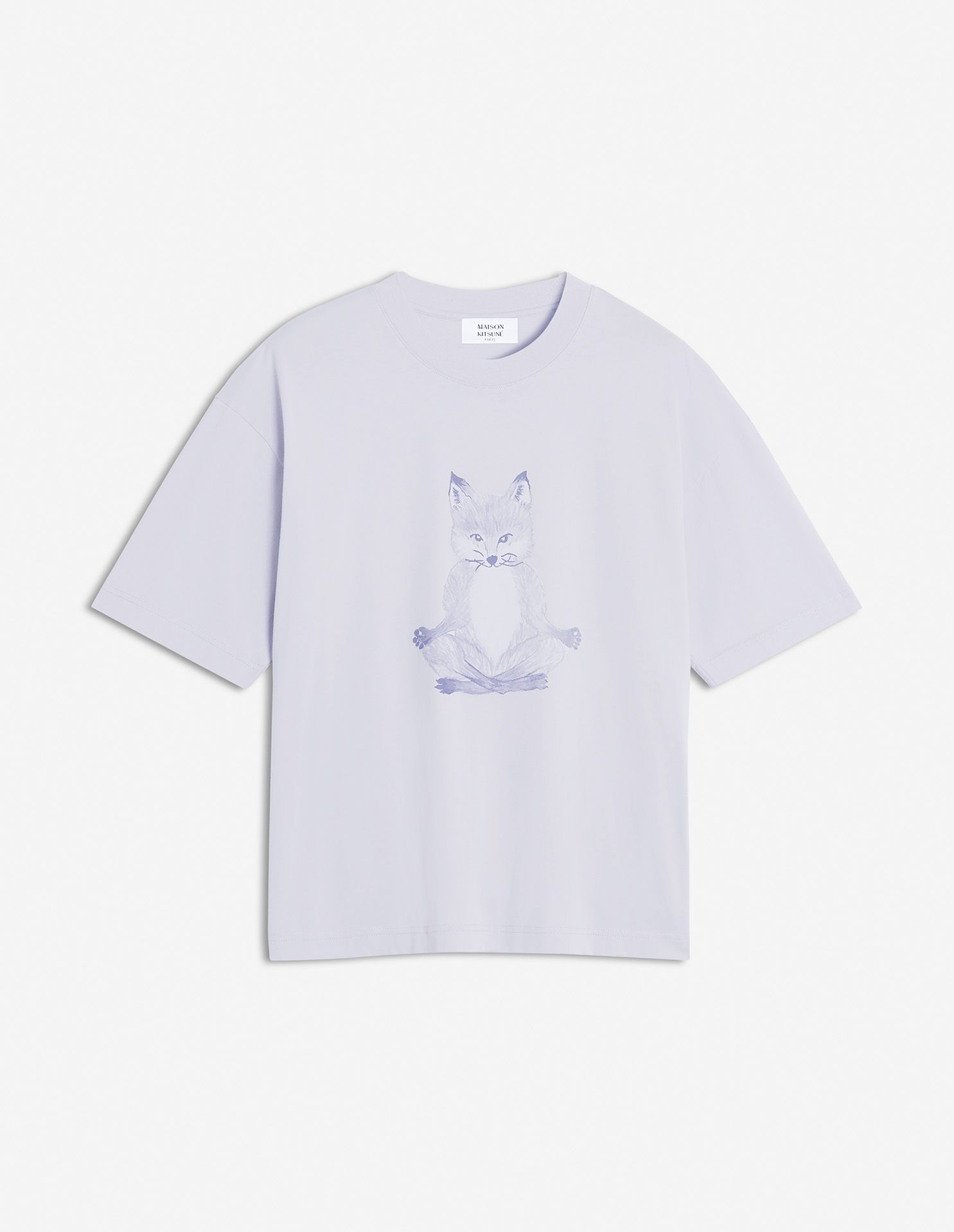 Maison Kitsuné - Áo phông Yoga Fox dáng Boxy