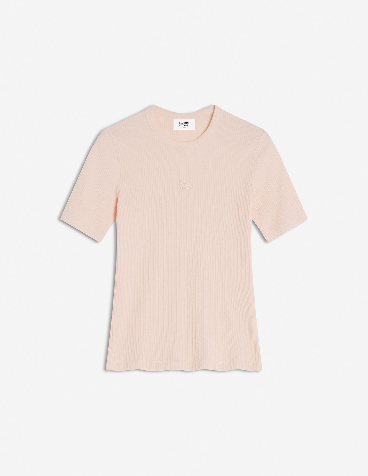 Áo phông nữ viền gân Baby Fox dáng Fitted