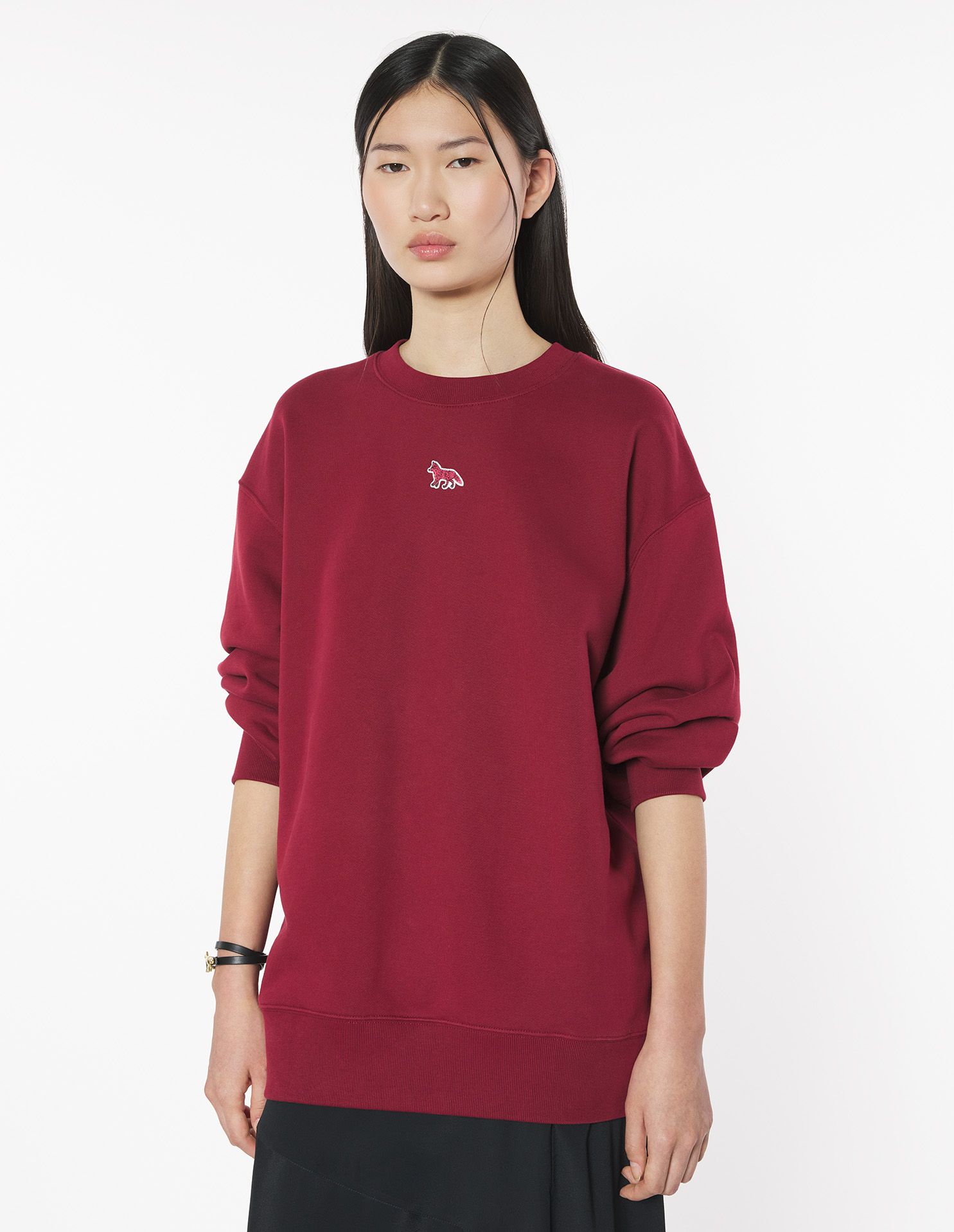 Áo sweatshirt BABY FOX dáng Oversize