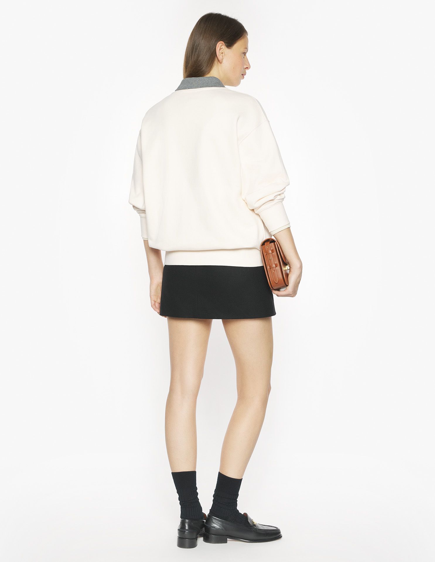 Maison Kitsuné - Áo sweatshirt BABY FOX dáng Oversize