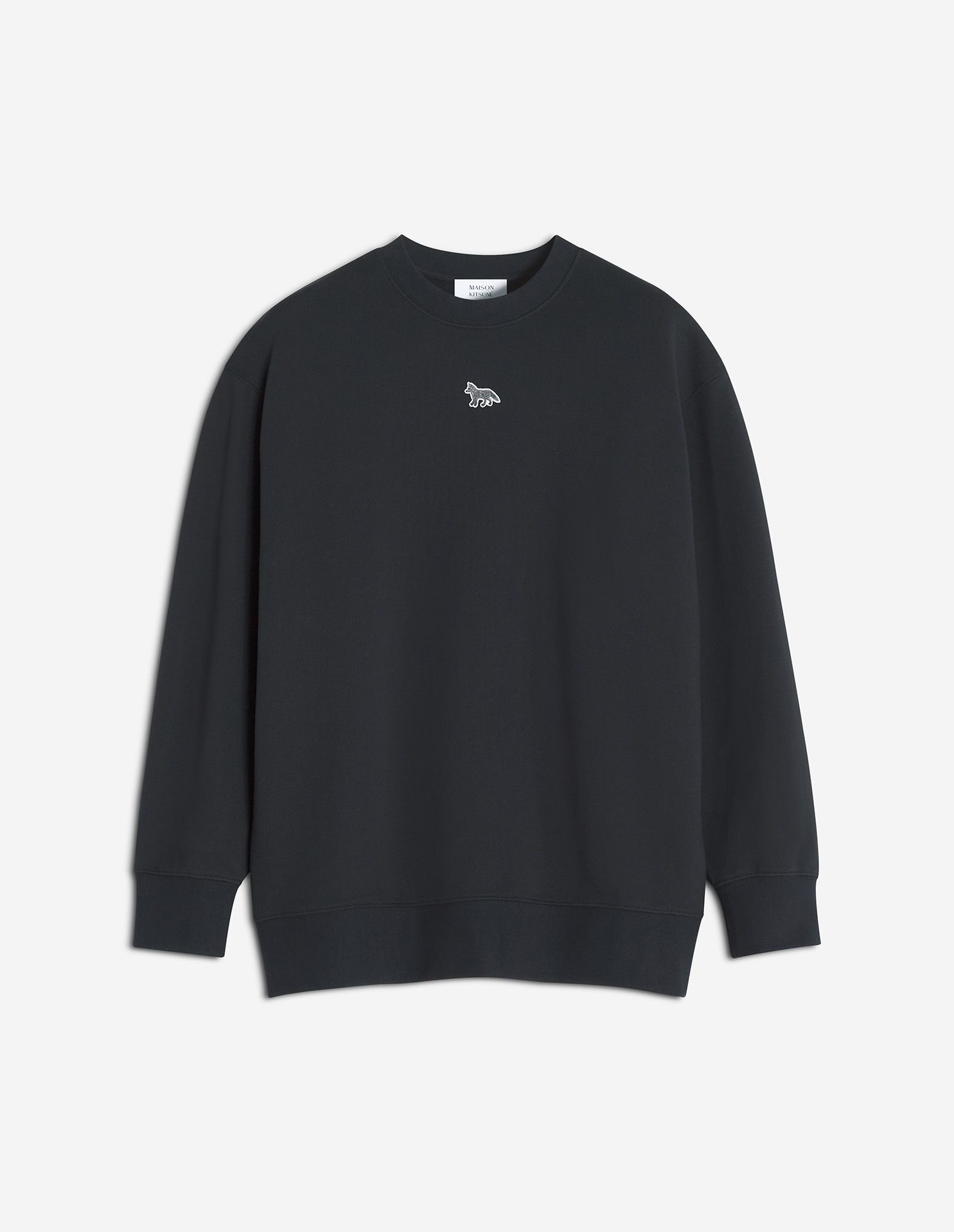 Maison Kitsuné - Áo sweatshirt BABY FOX dáng Oversize