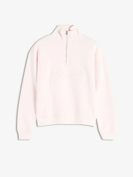 Maison Kitsuné - Áo nỉ kéo khóa Kitsune Varsity dáng Regular