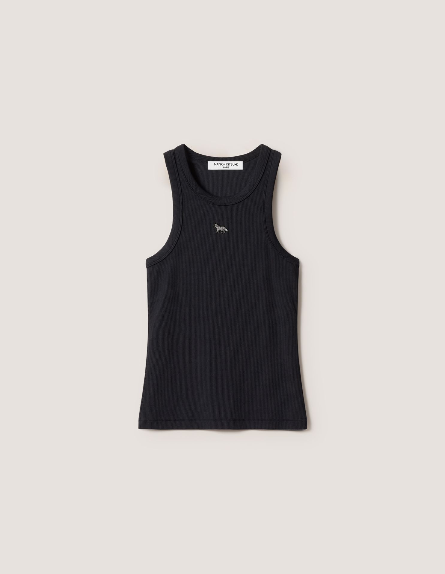 Maison Kitsuné - Áo tank top nữ Baby Fox dáng fitted