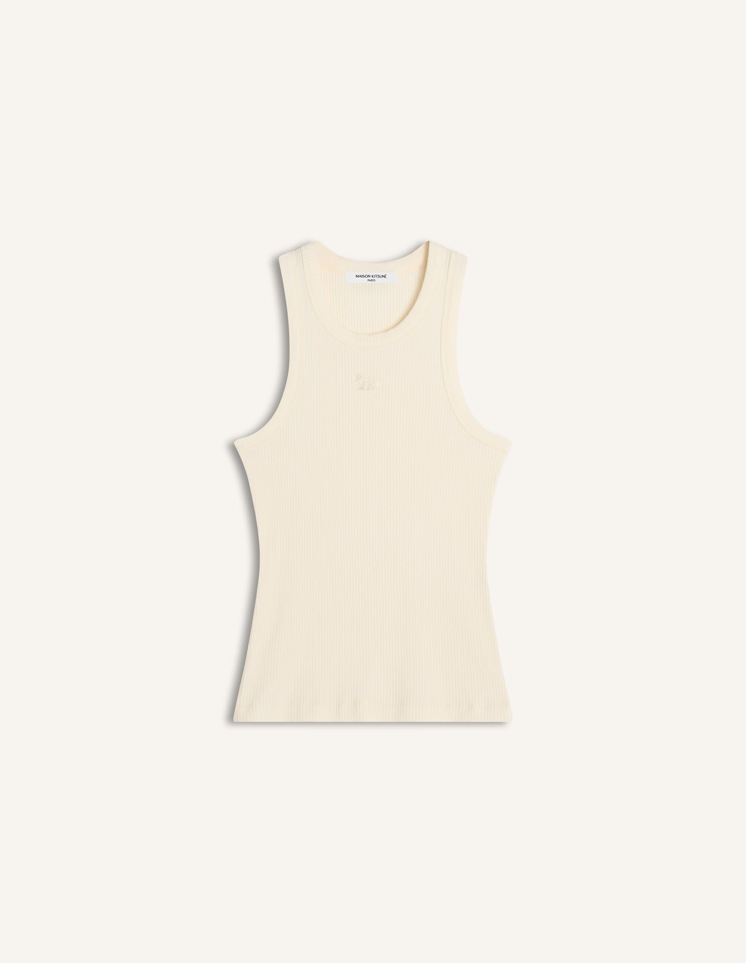 Maison Kitsuné - Áo ba lỗ Baby Fox Patch dáng fitted