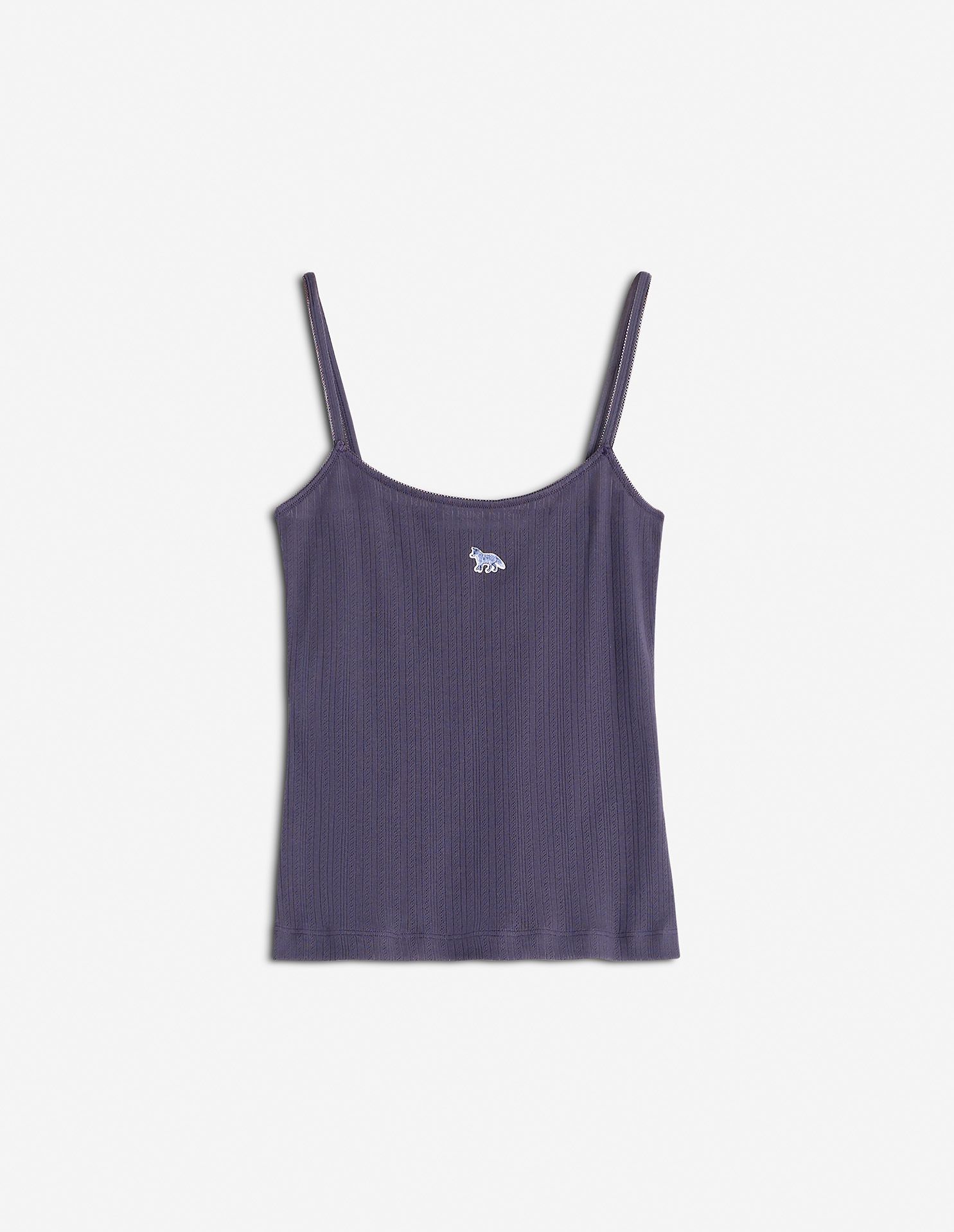 Maison Kitsuné - Áo hai dây Baby Fox Patch dáng Fitted
