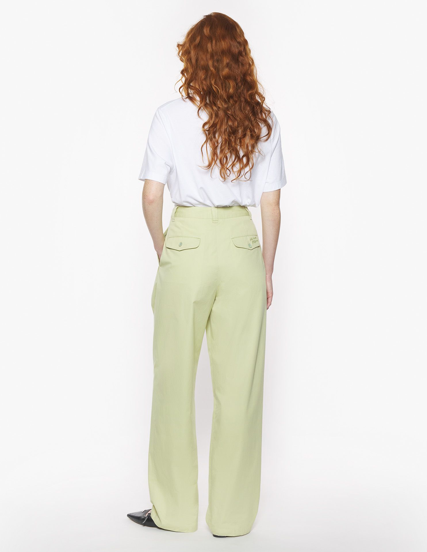 Maison Kitsuné - Quần âu xếp ly dáng Comfort