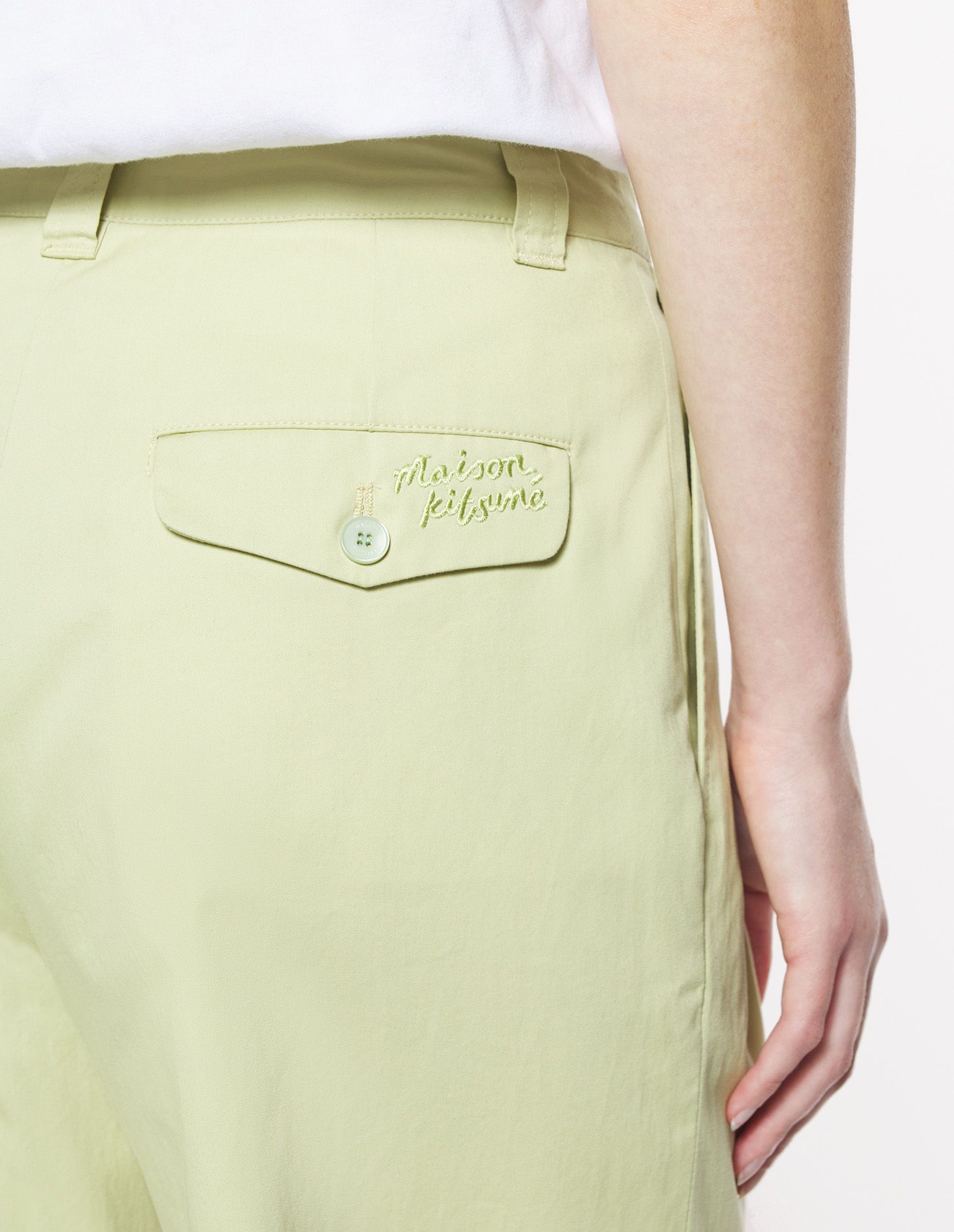Maison Kitsuné - Quần âu xếp ly dáng Comfort