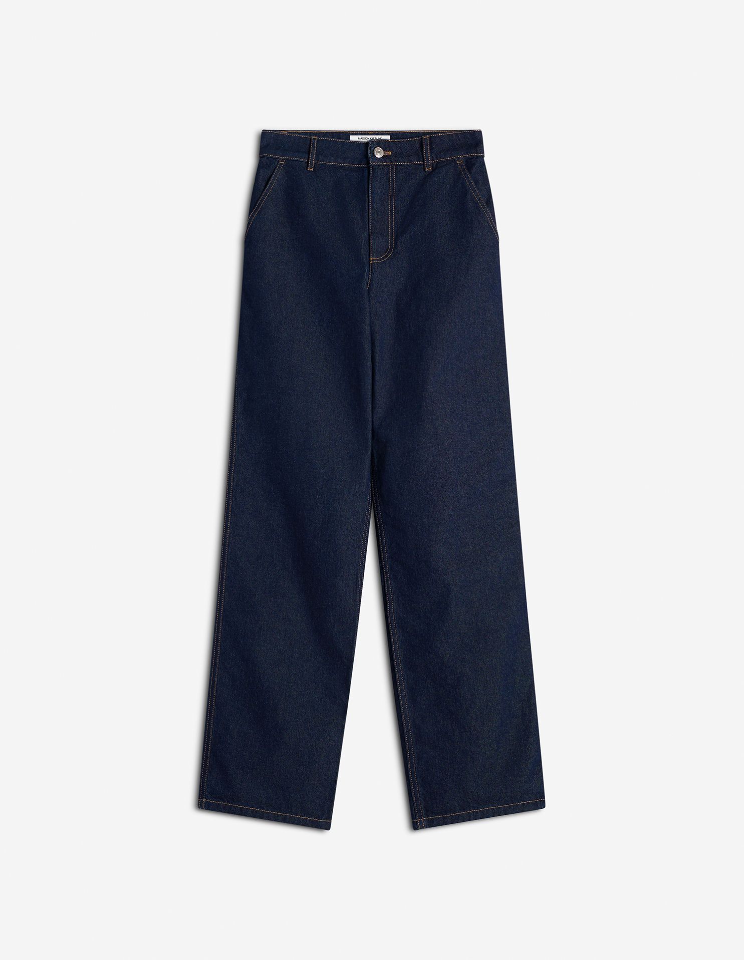 Maison Kitsuné - Quần jean denim dáng Straight