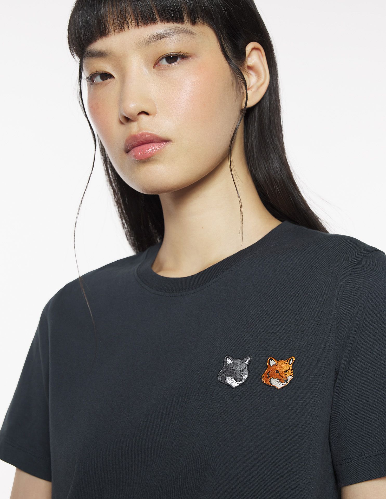 Maison Kitsuné - Áo phông Double Bold Fox Head dáng Regular