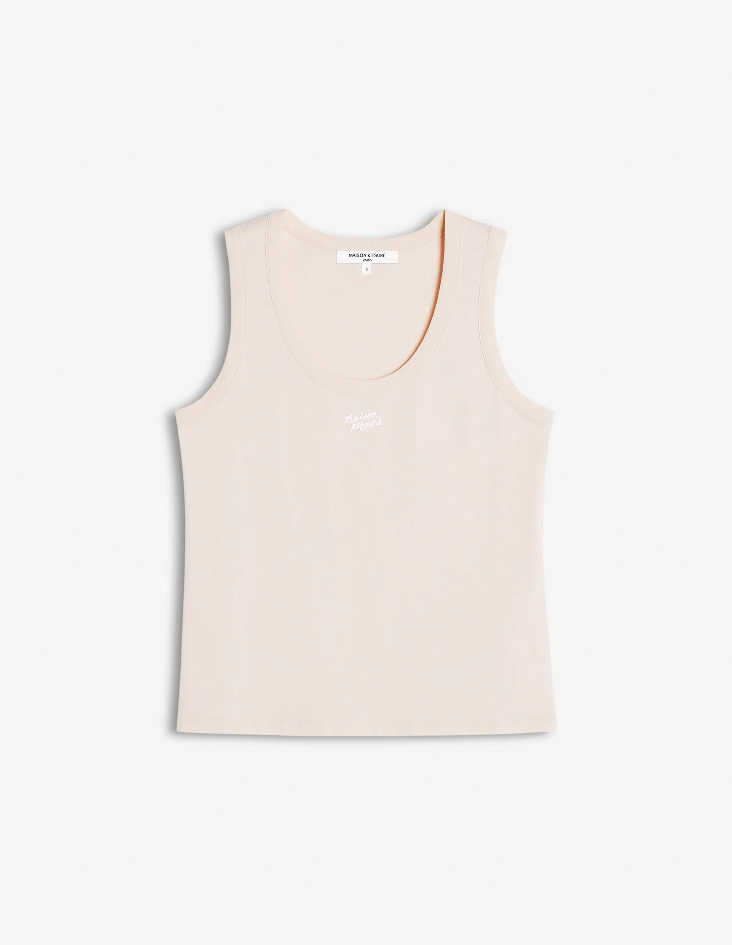 Maison Kitsuné - Áo ba lỗ Maison Kitusne Handwriting dáng Comfort