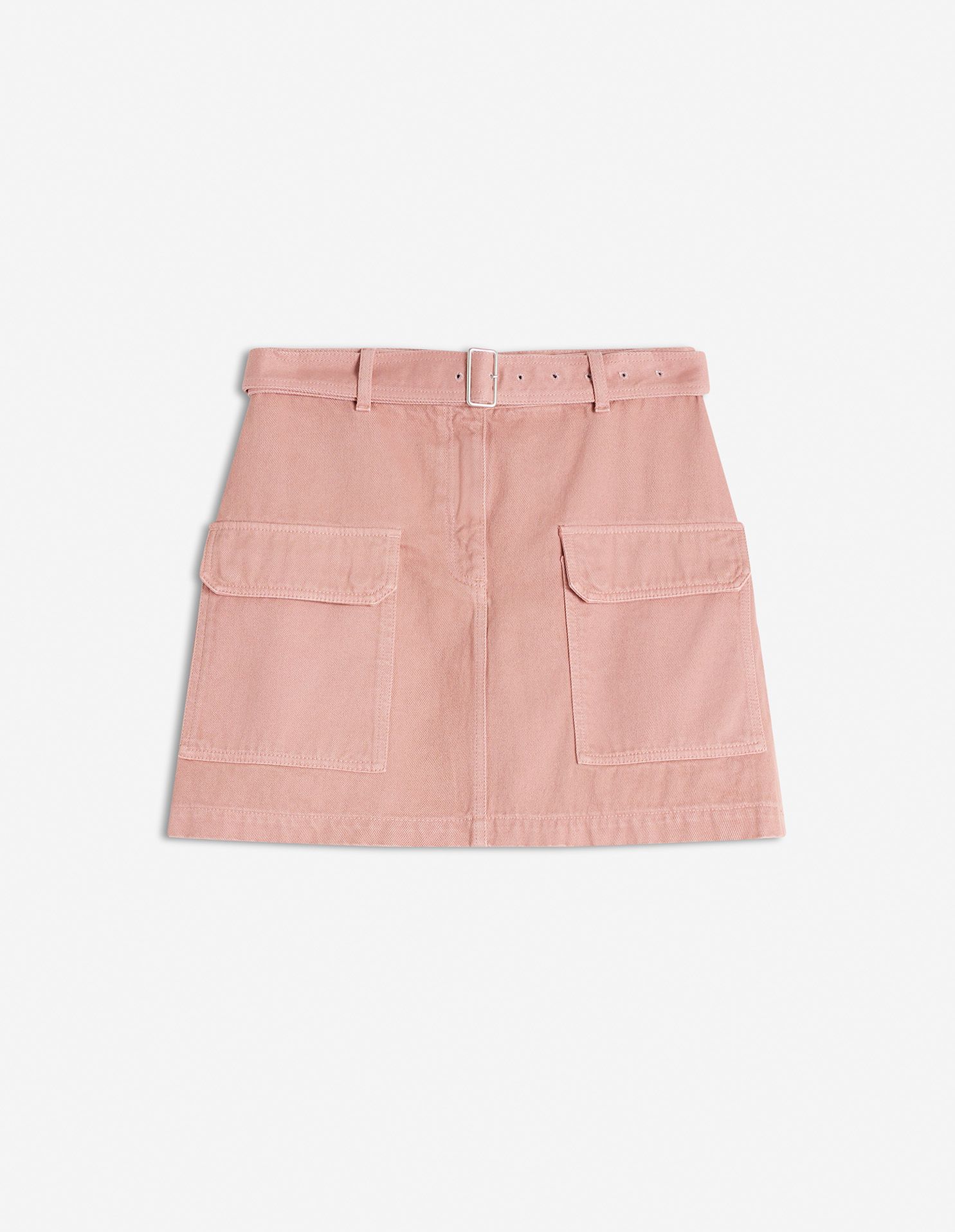 Maison Kitsuné - Chân váy phối thắt lưng dáng Mini