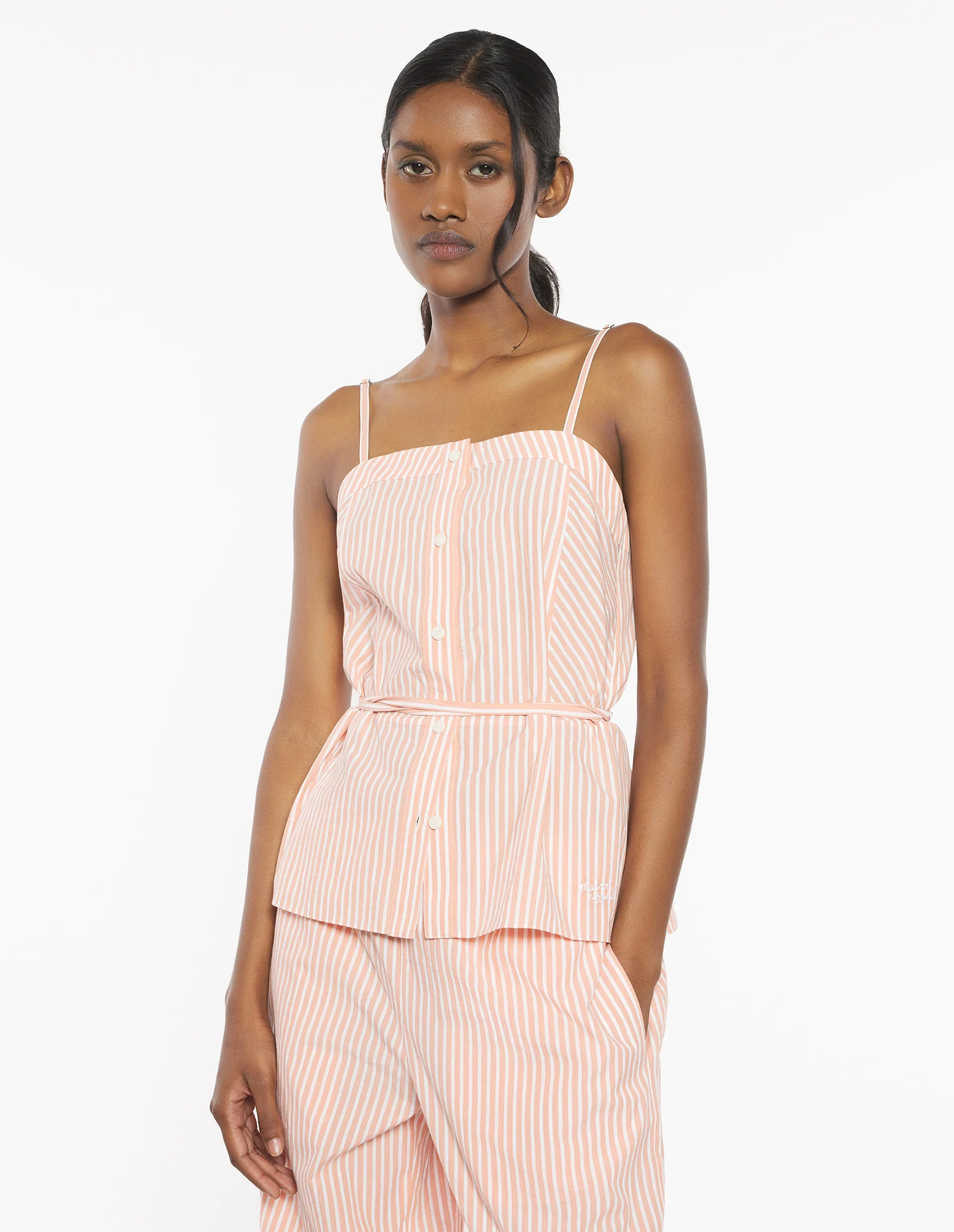 Maison Kitsuné - Áo hai dây High Summer dáng Regular