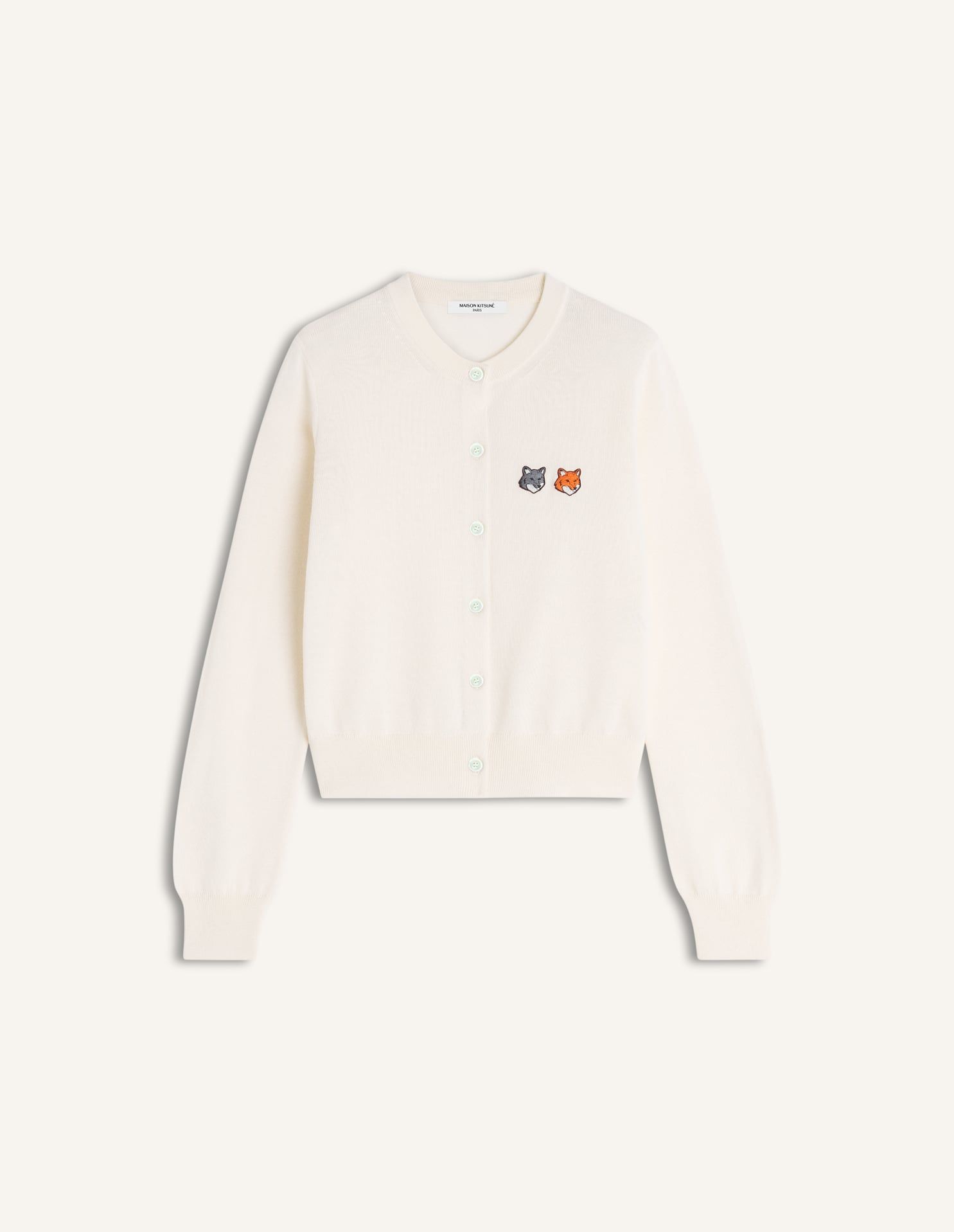 Áo cardigan nữ Double Fox Head dáng Regular