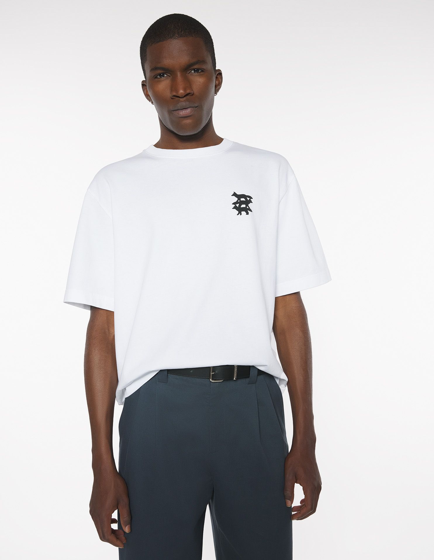 Áo thun nam Stunt Fox dáng Oversized