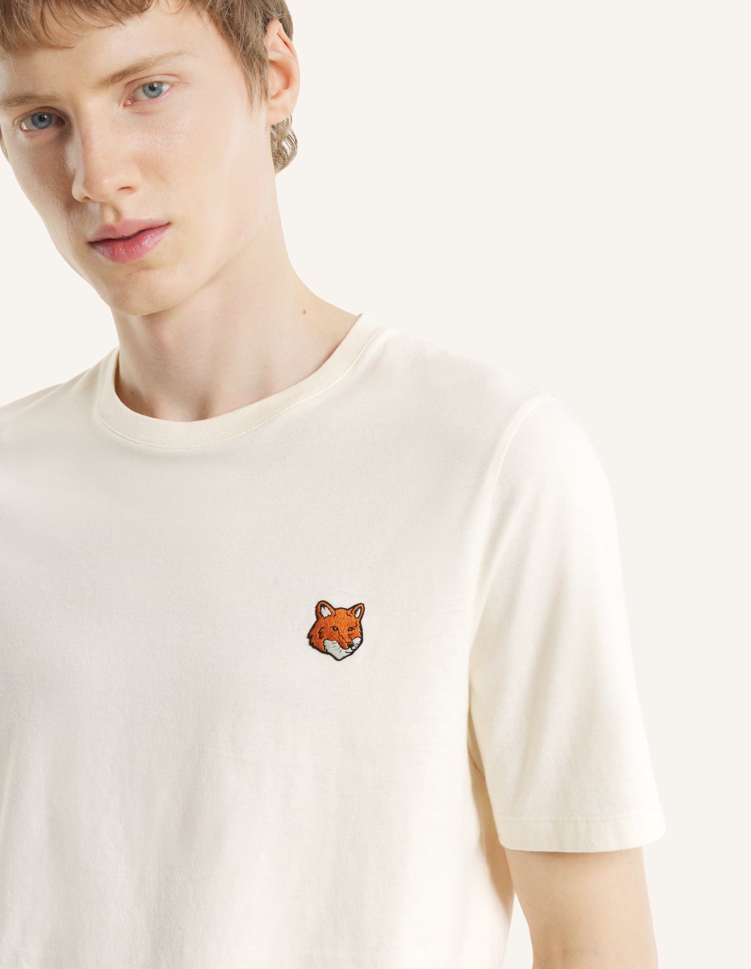 Maison Kitsuné - Áo phông nam Fox Head dáng Regular
