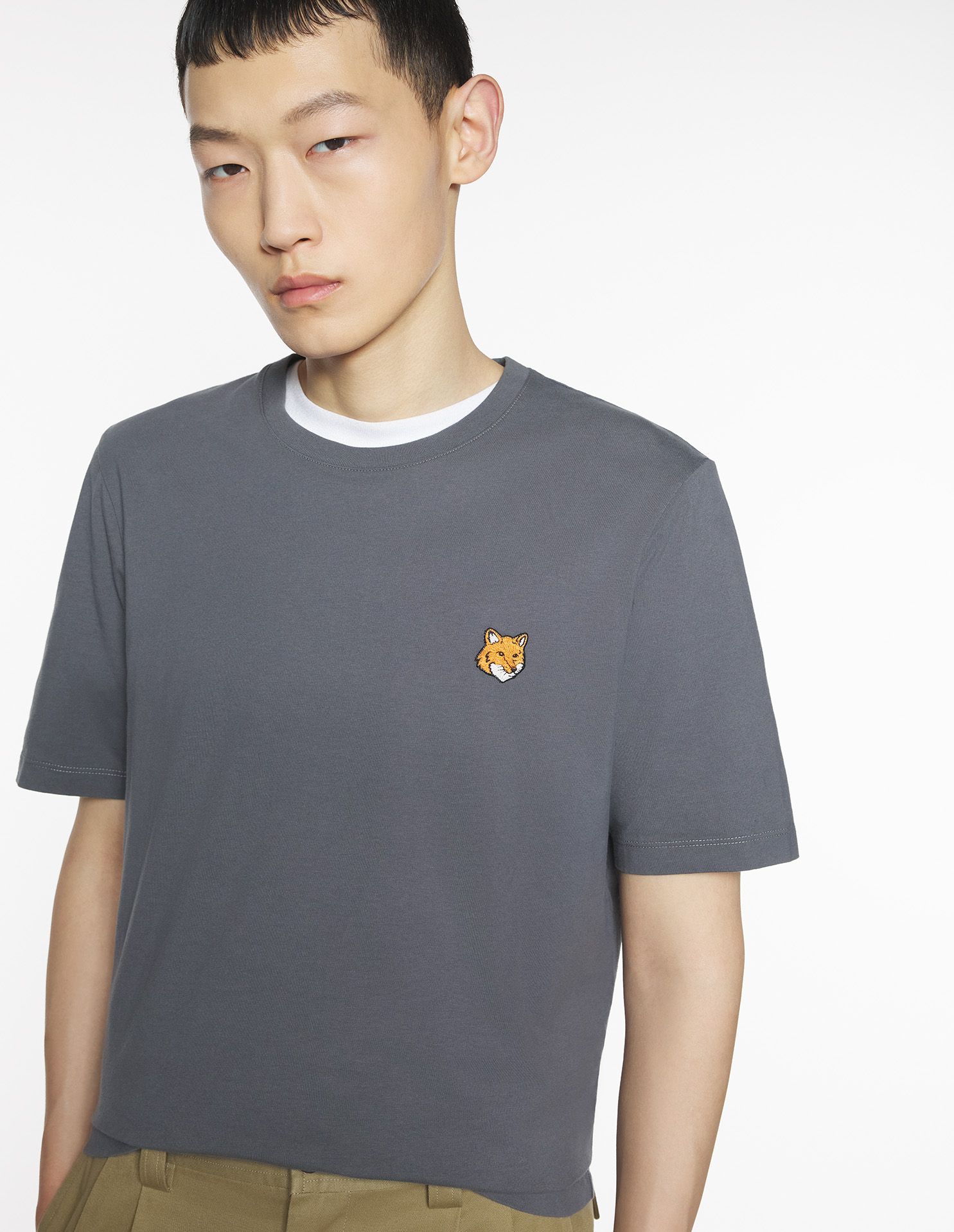 Maison Kitsuné - Áo phông nam Fox Head dáng Regular