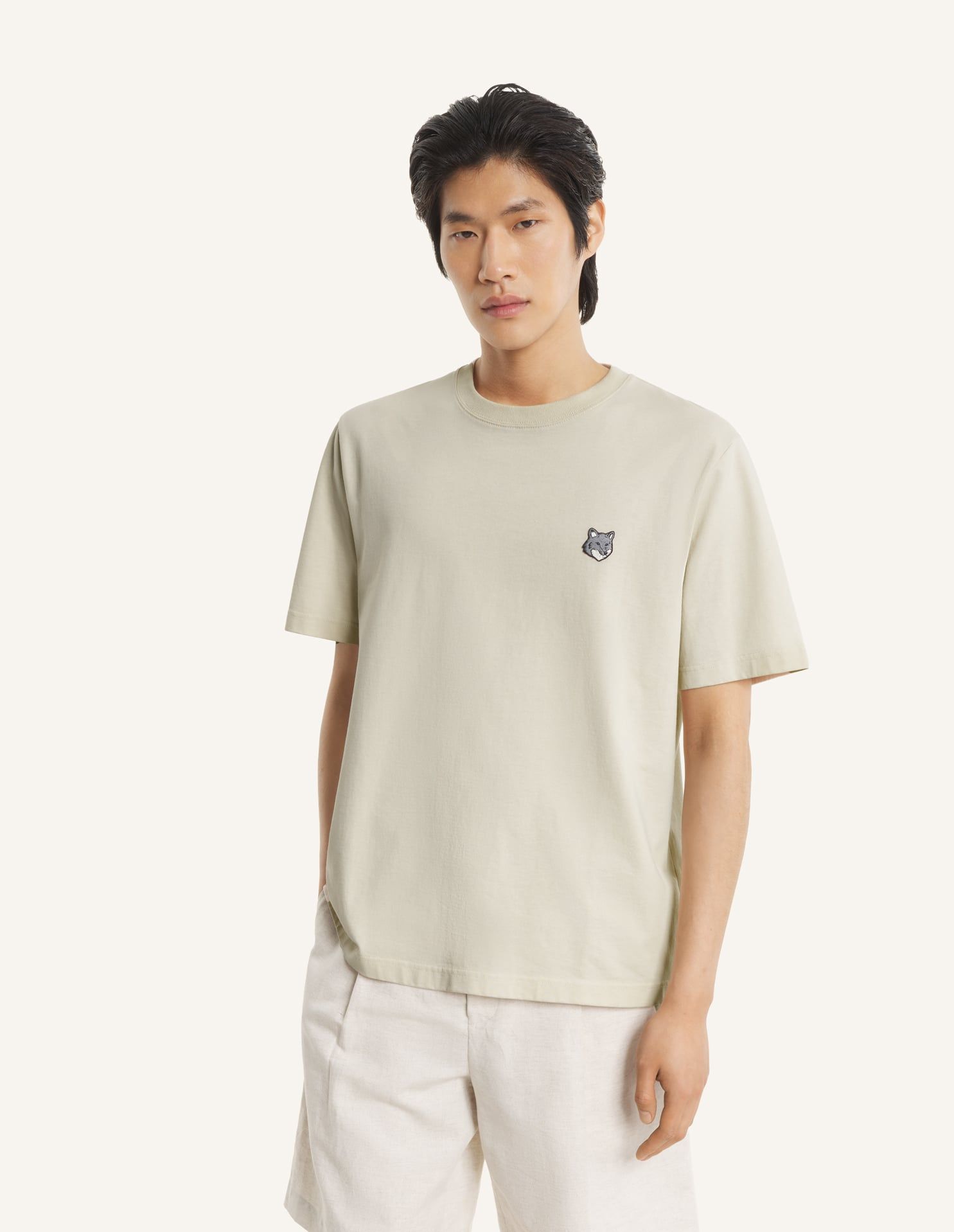 Maison Kitsuné - Áo phông nam Fox Head dáng Comfort