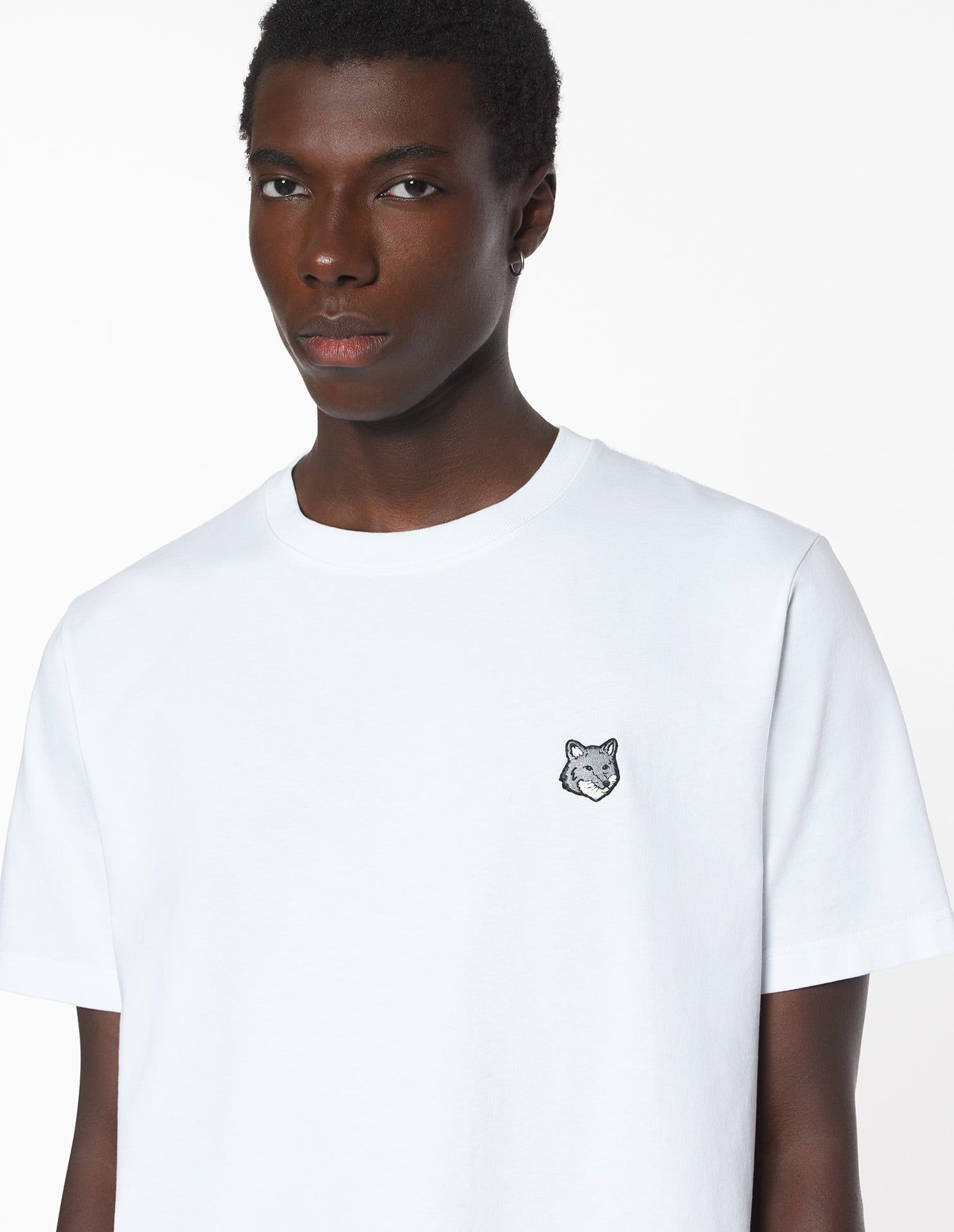 Maison Kitsuné - Áo phông nam Fox Head dáng Comfort