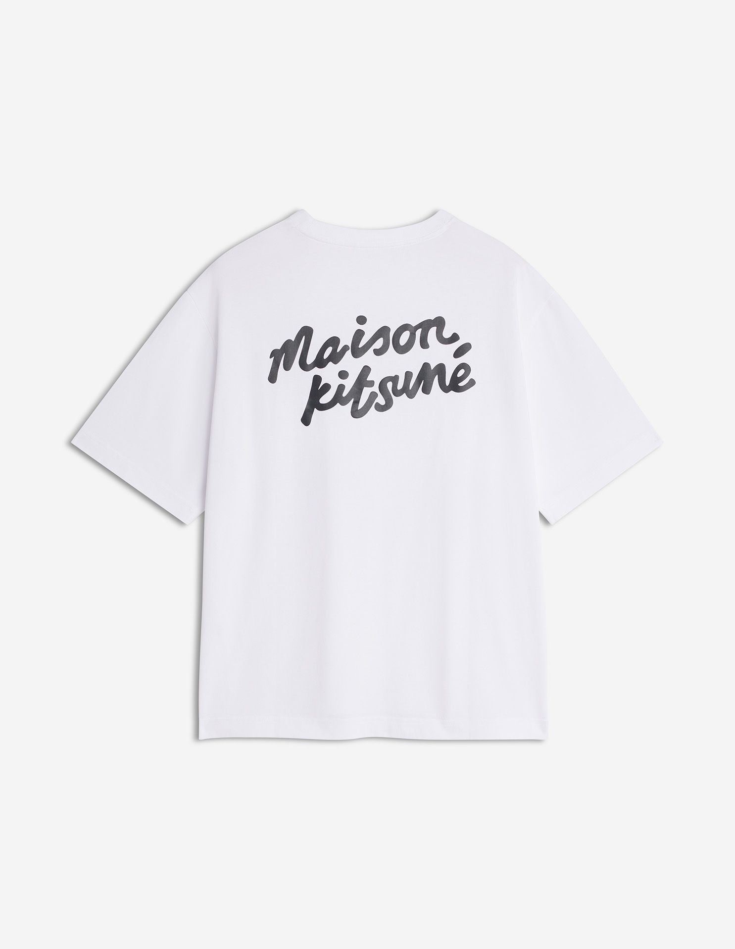 Maison Kitsuné - Áo phông nam Maison Kitsuné Handwriting dáng Oversize