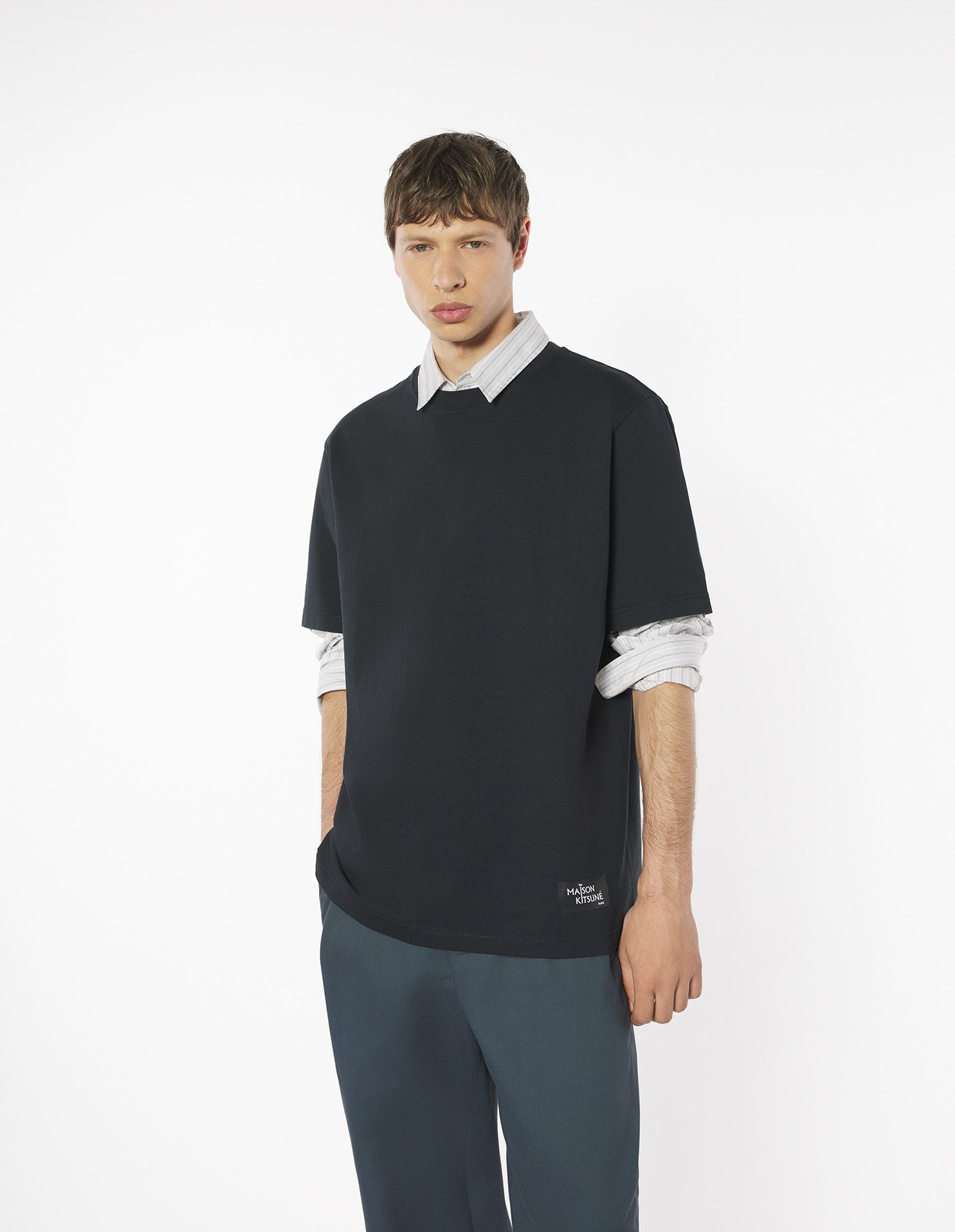 Áo phông Crossword Maison Kitsuné dáng Comfort