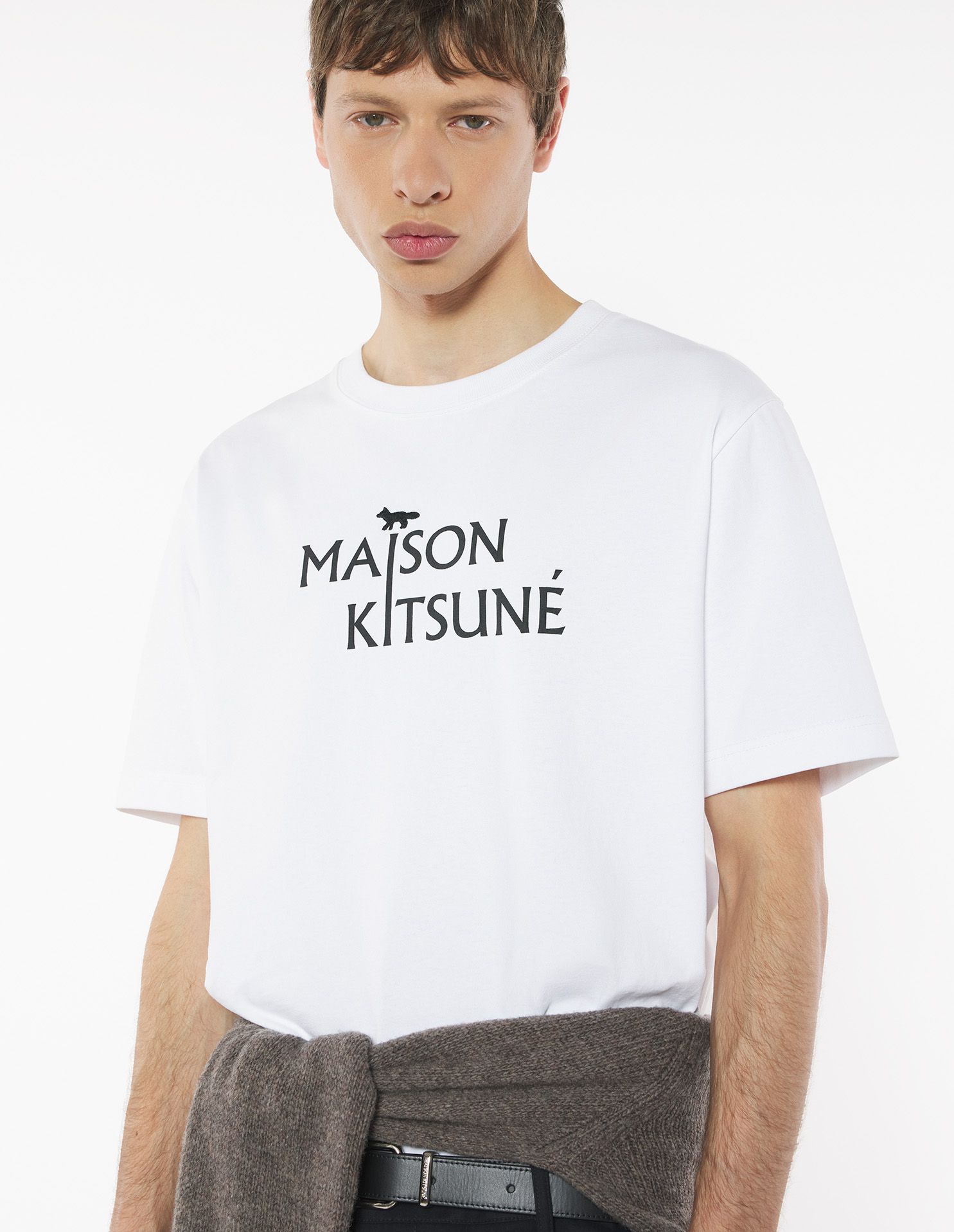 Maison Kitsuné - Áo phông Pillar Maison Kitsuné dáng Comfort