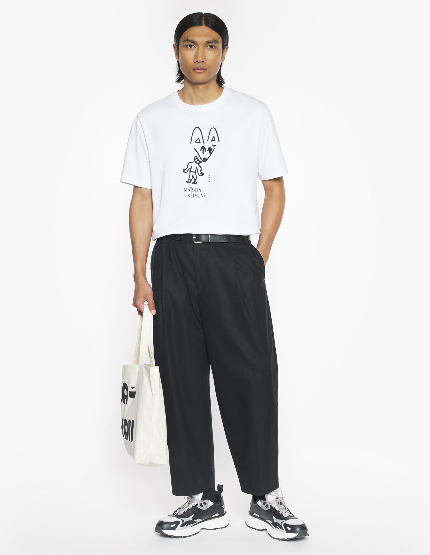 Maison Kitsuné - Áo phông Party Fox dáng Comfort