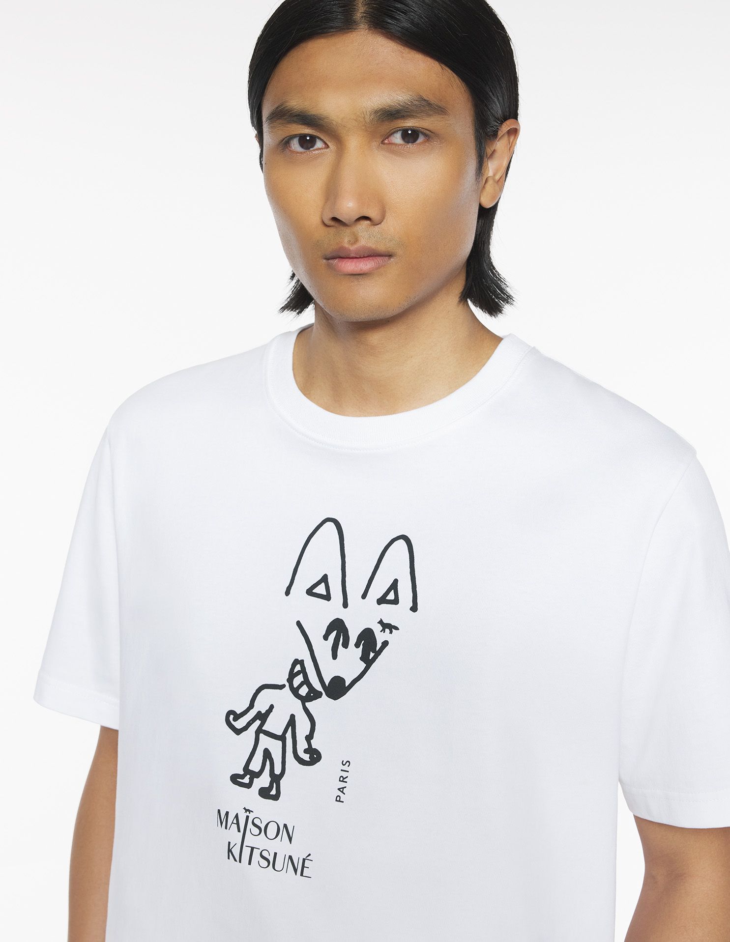 Maison Kitsuné - Áo phông Party Fox dáng Comfort