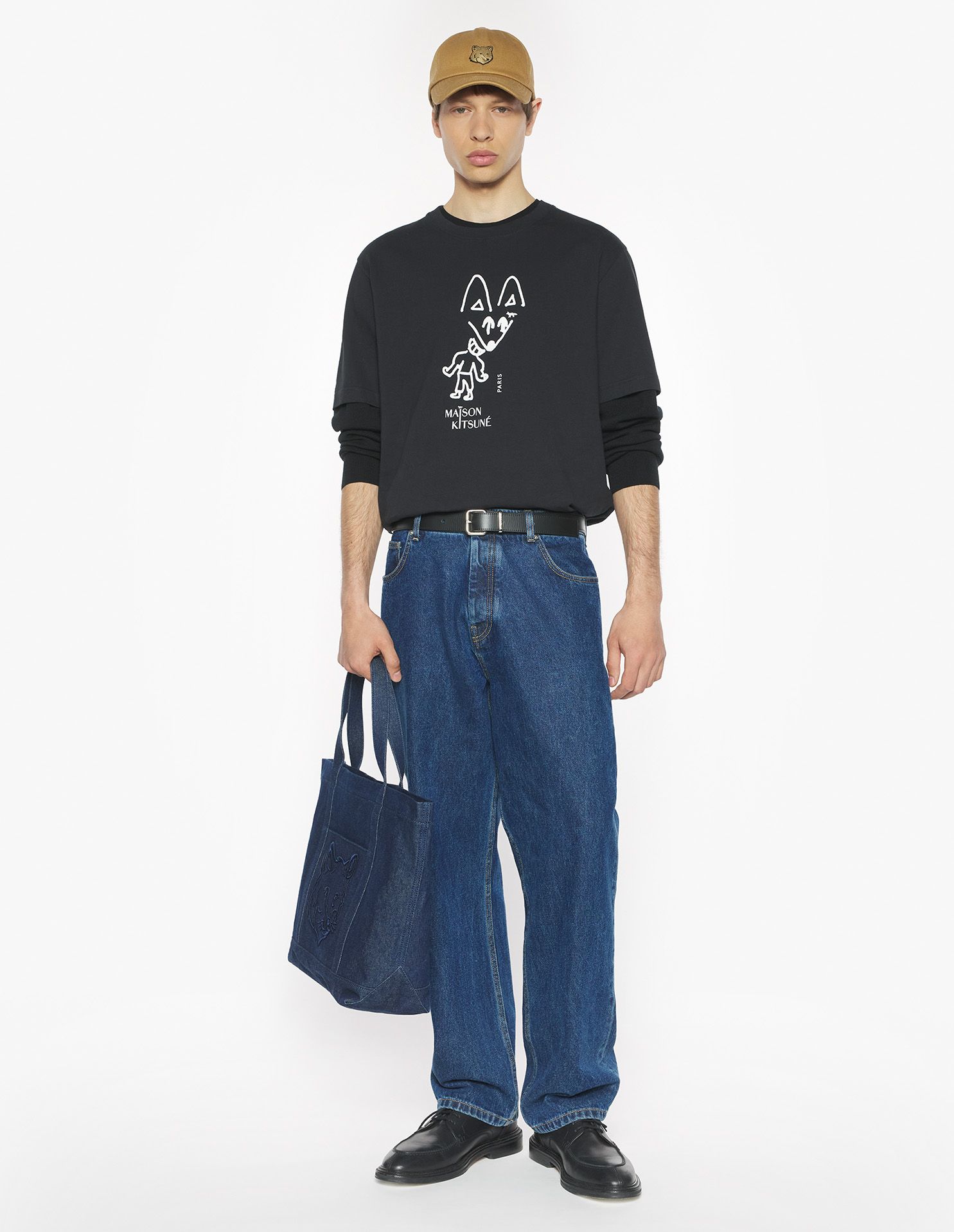 Maison Kitsuné - Áo phông Party Fox dáng Comfort