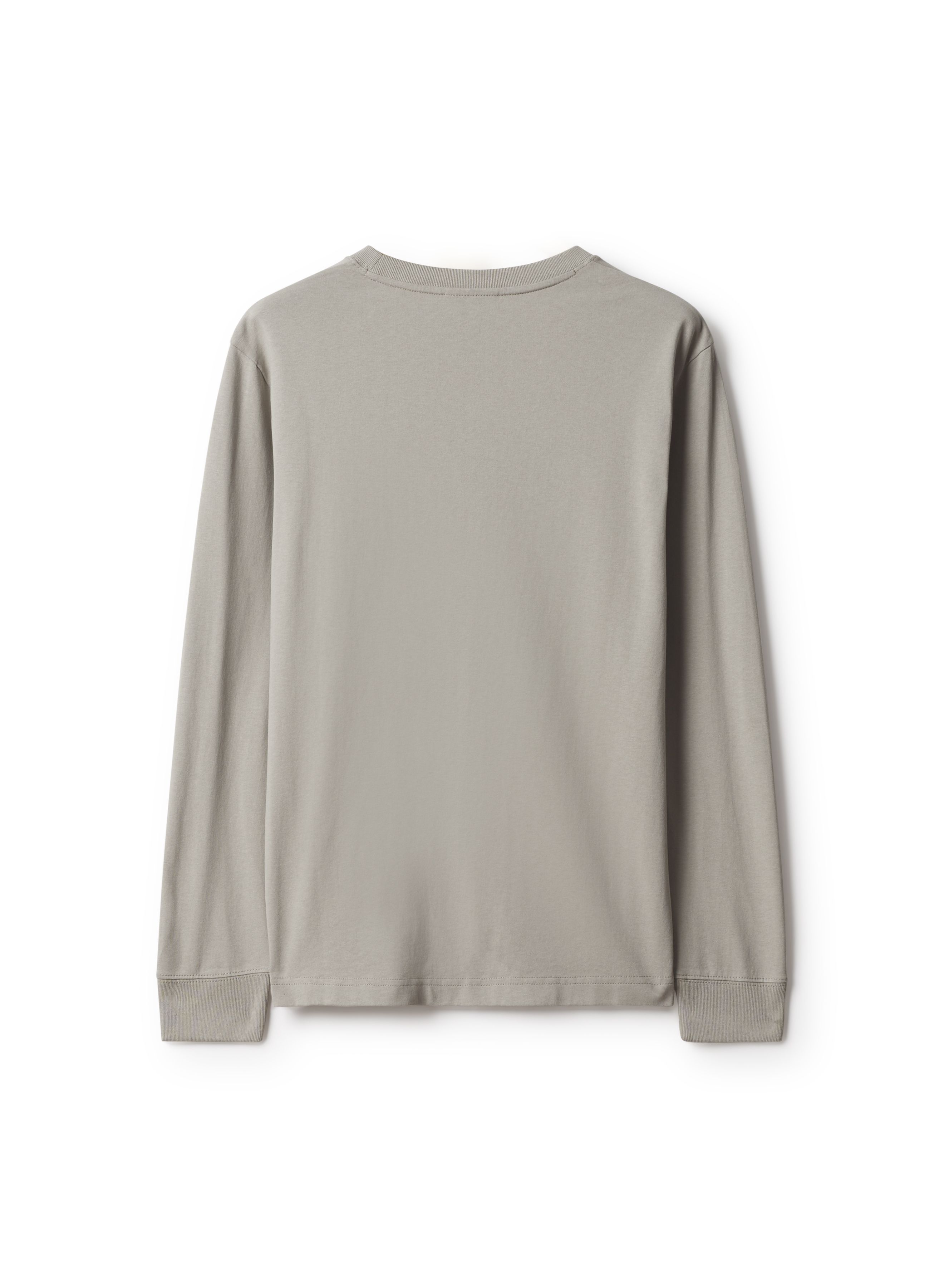 Maison Kitsuné - Áo thun dài tay nam Fox Head dáng Comfort