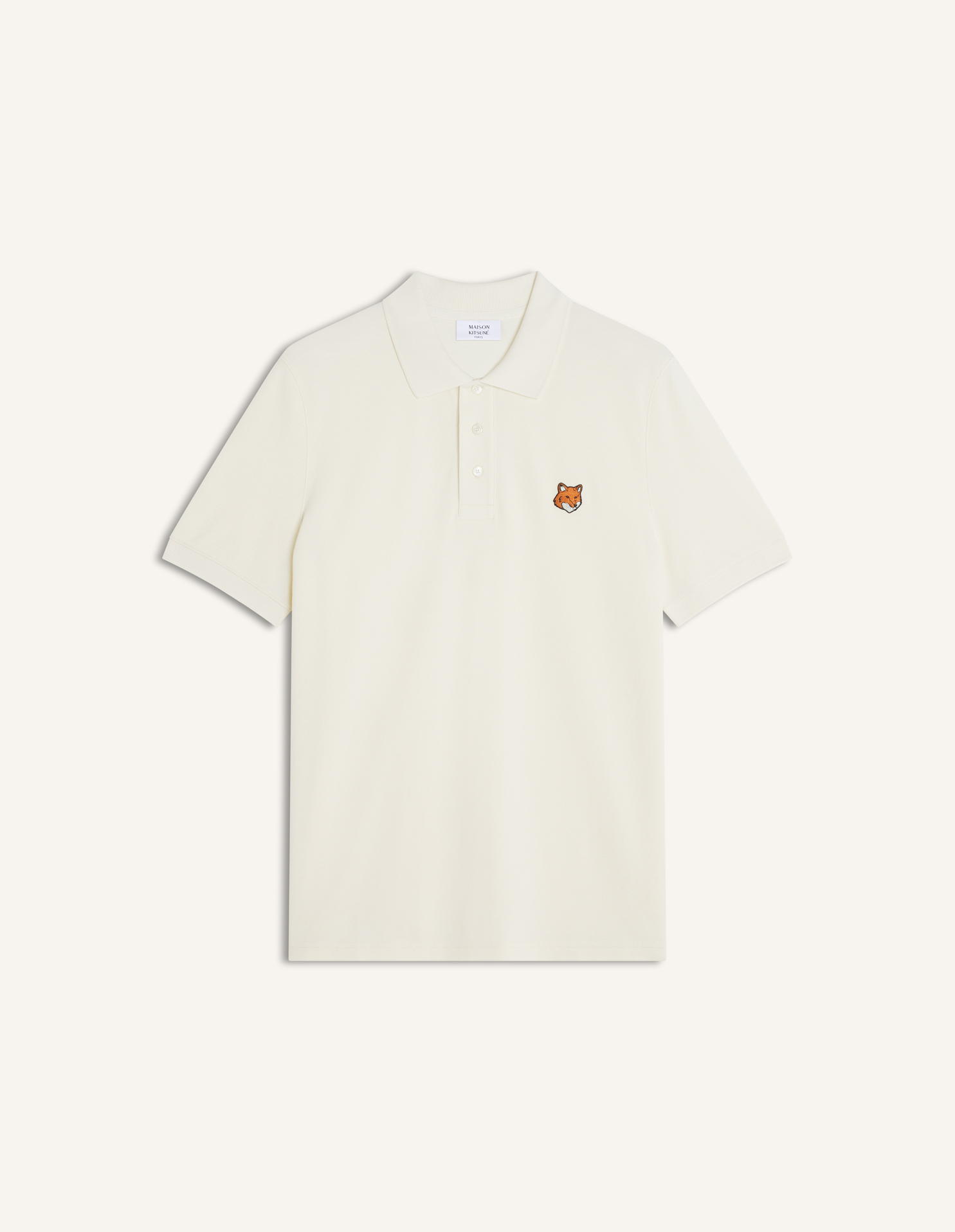 Maison Kitsuné - Áo Polo nam Fox Head dáng Regular