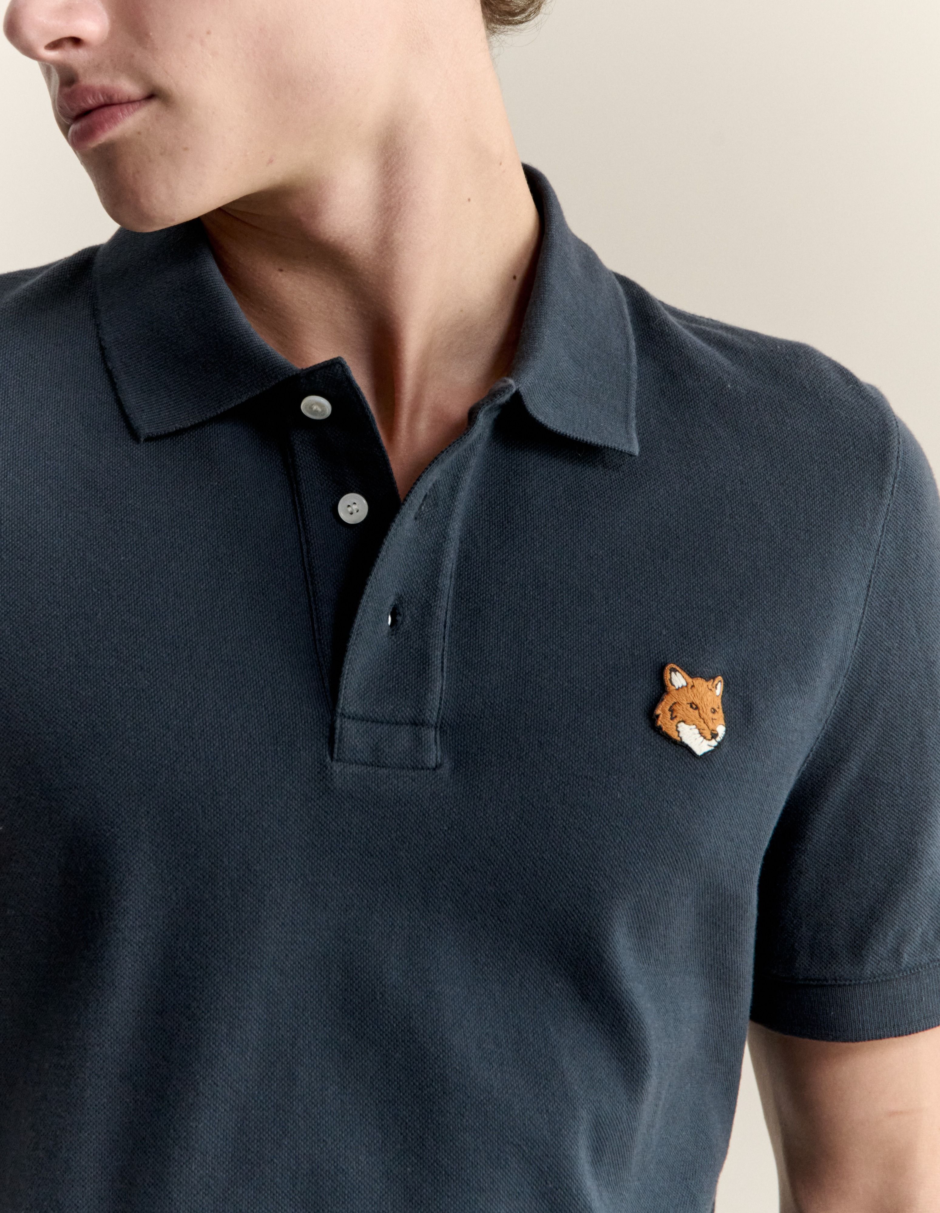 Áo Polo nam Fox Head dáng Regular