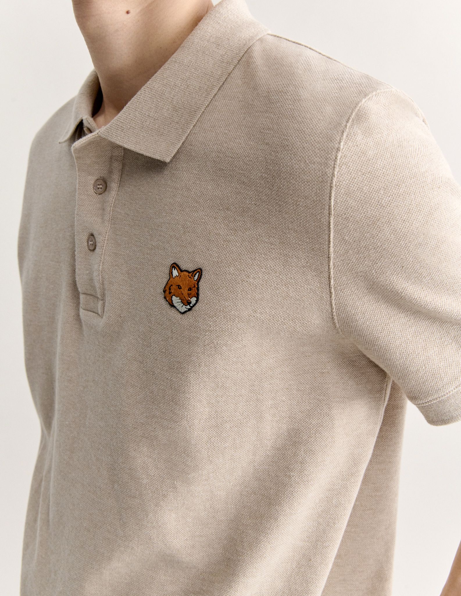 Áo Polo nam Fox Head dáng Regular