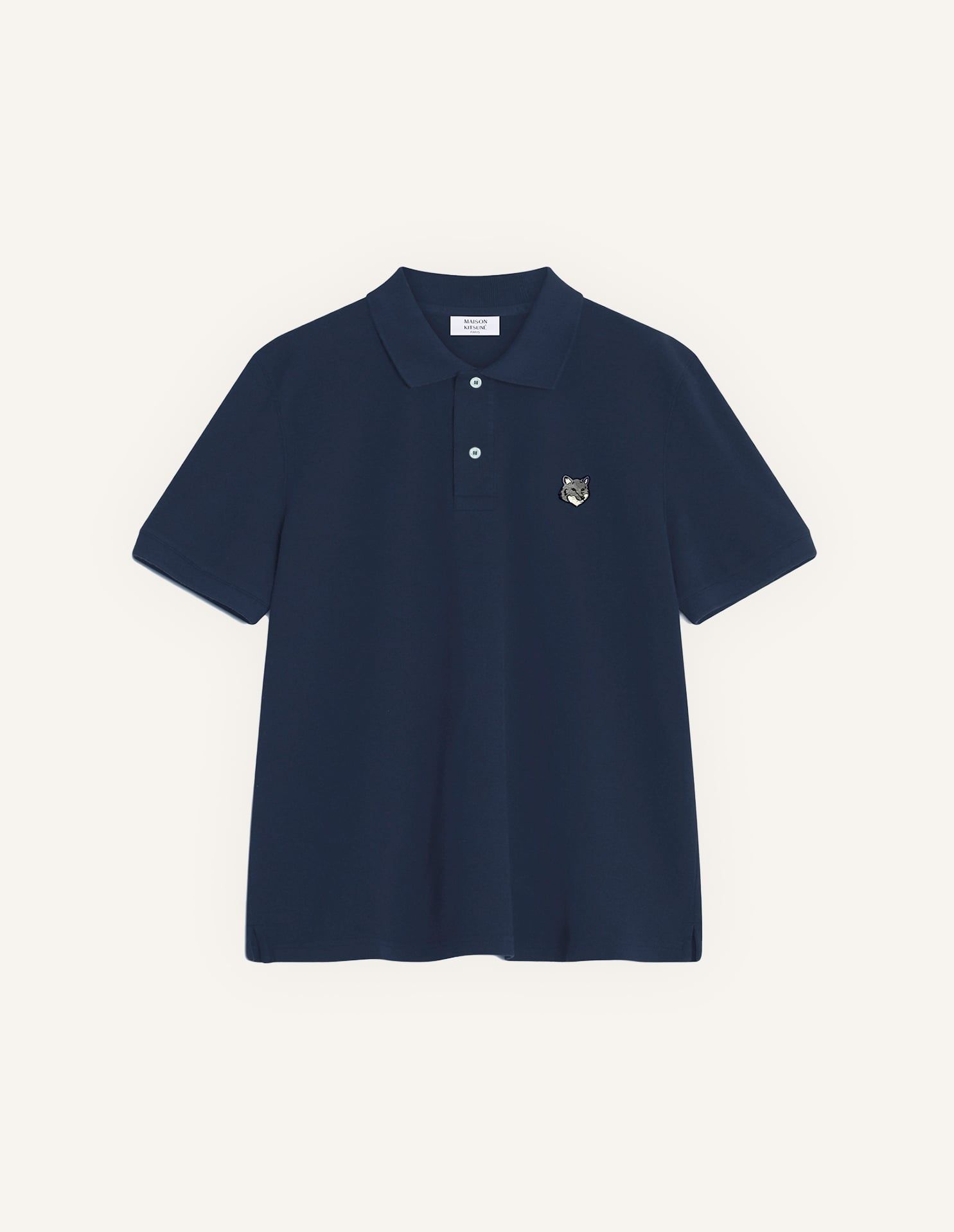 Maison Kitsuné - Áo Polo nam Fox Head dáng Comfort