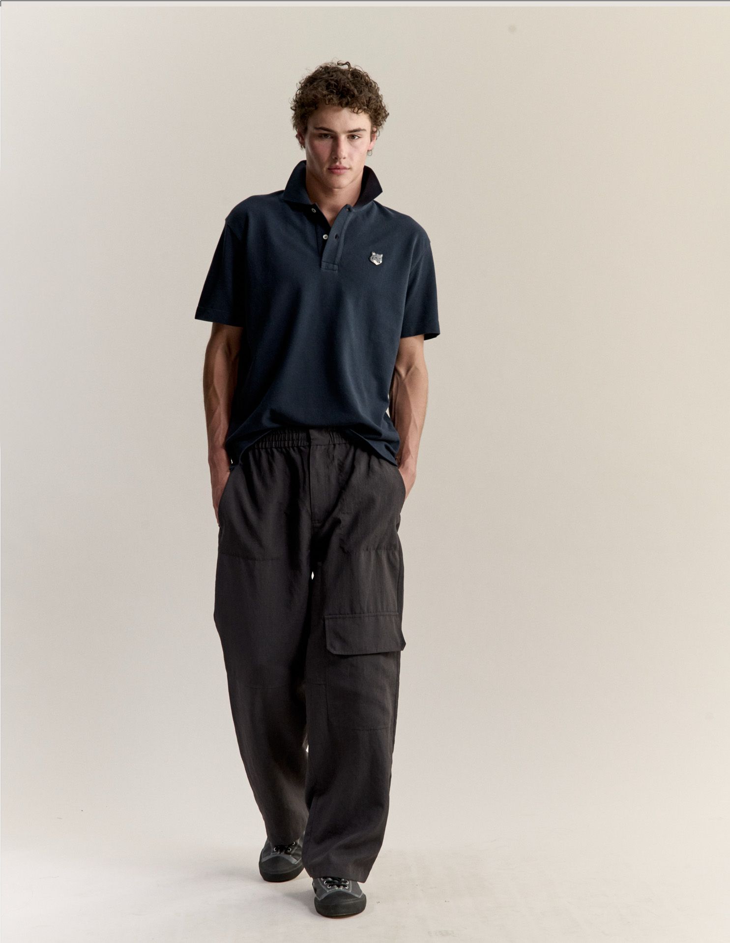 Áo Polo nam Fox Head dáng Comfort