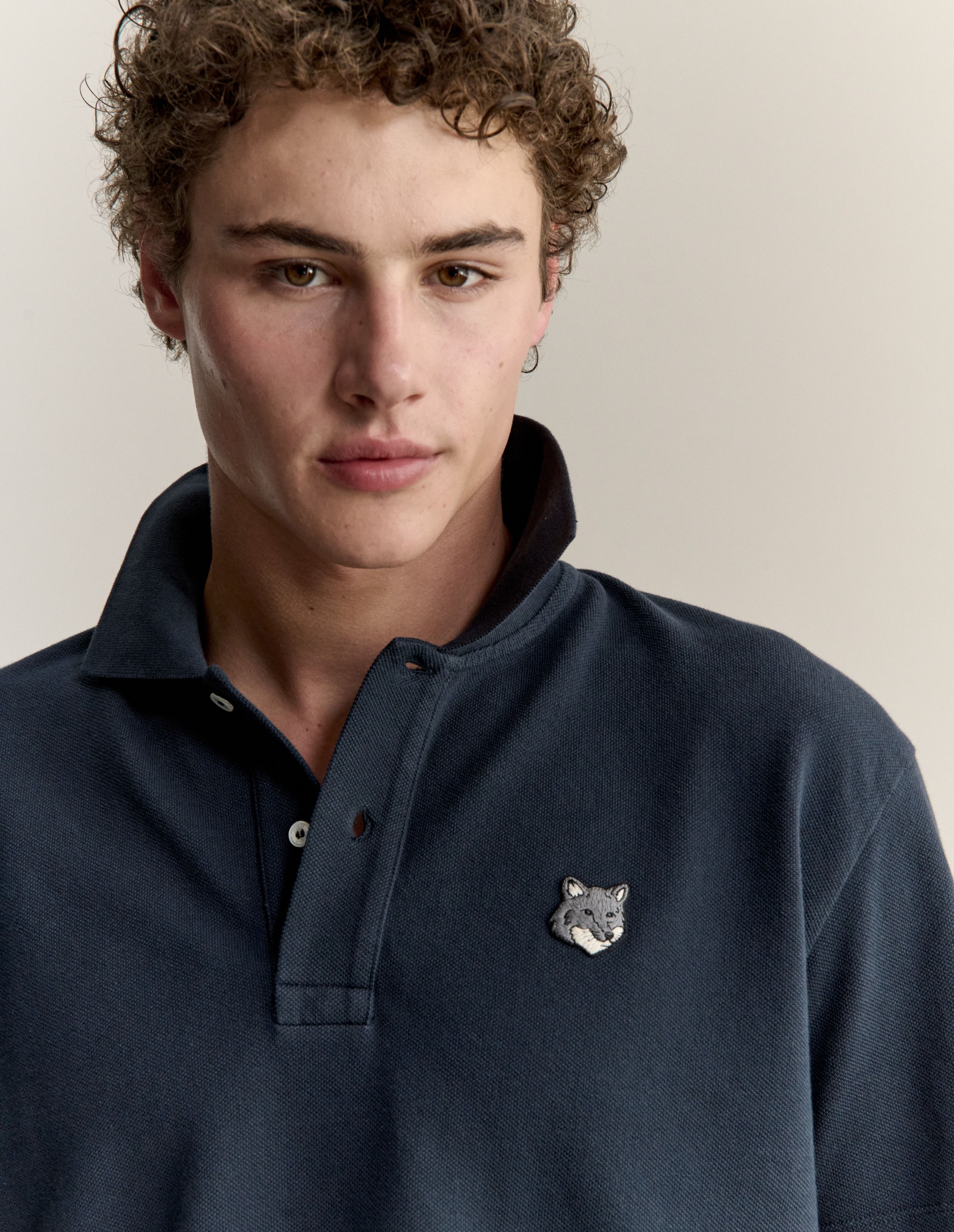 Áo Polo nam Fox Head dáng comfort
