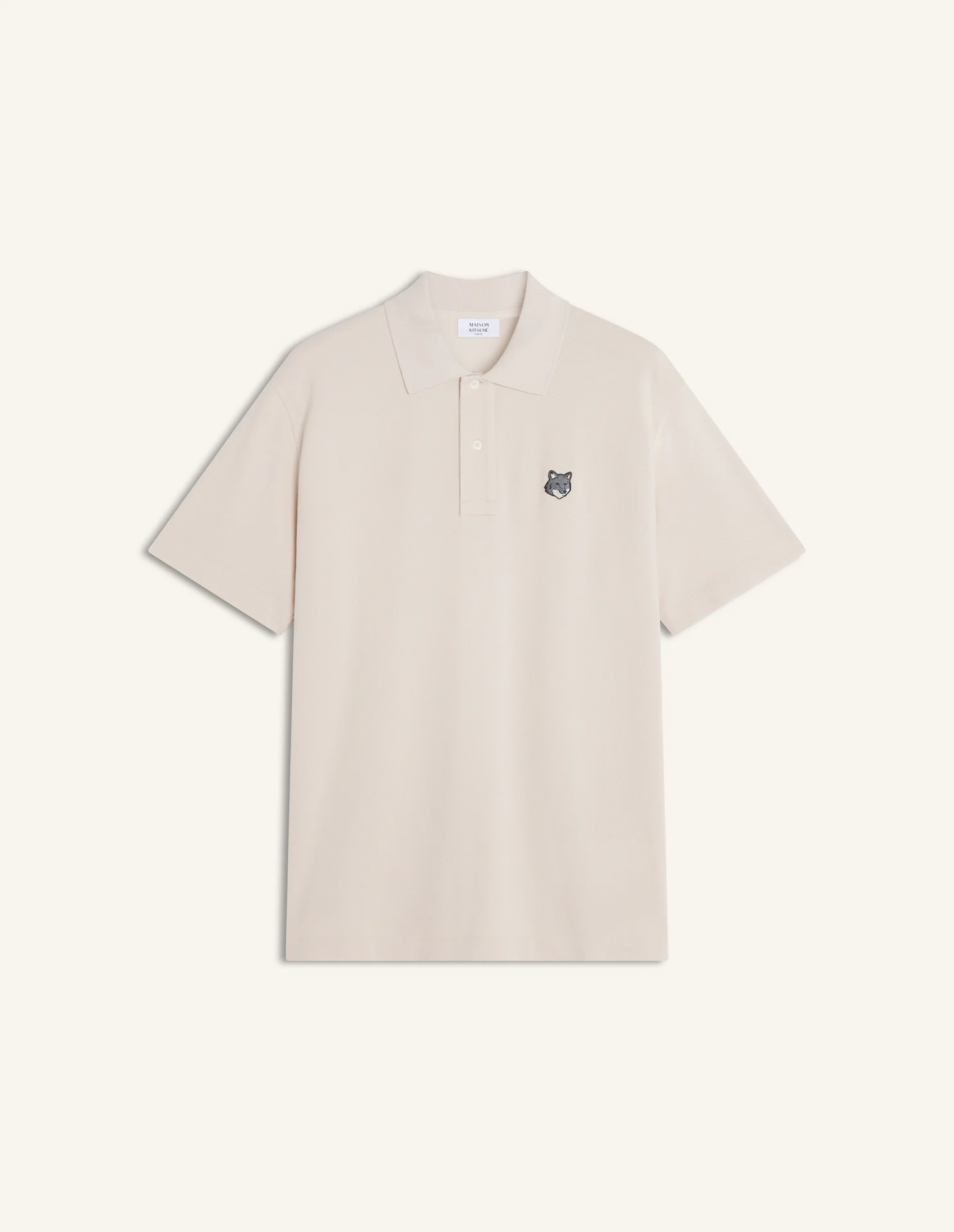 Maison Kitsuné - Áo Polo nam Fox Head dáng Comfort
