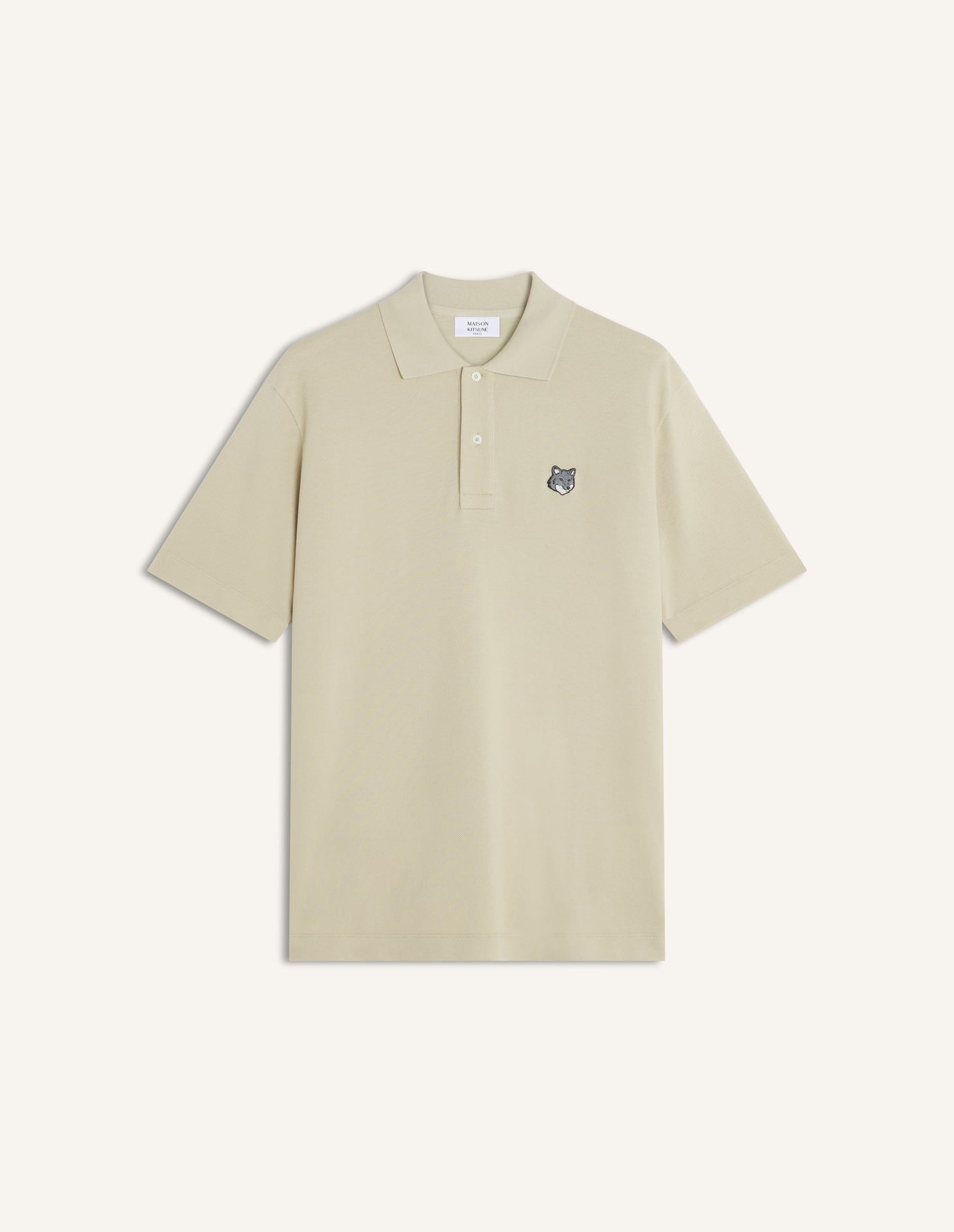 Maison Kitsuné - Áo Polo nam Fox Head dáng Comfort