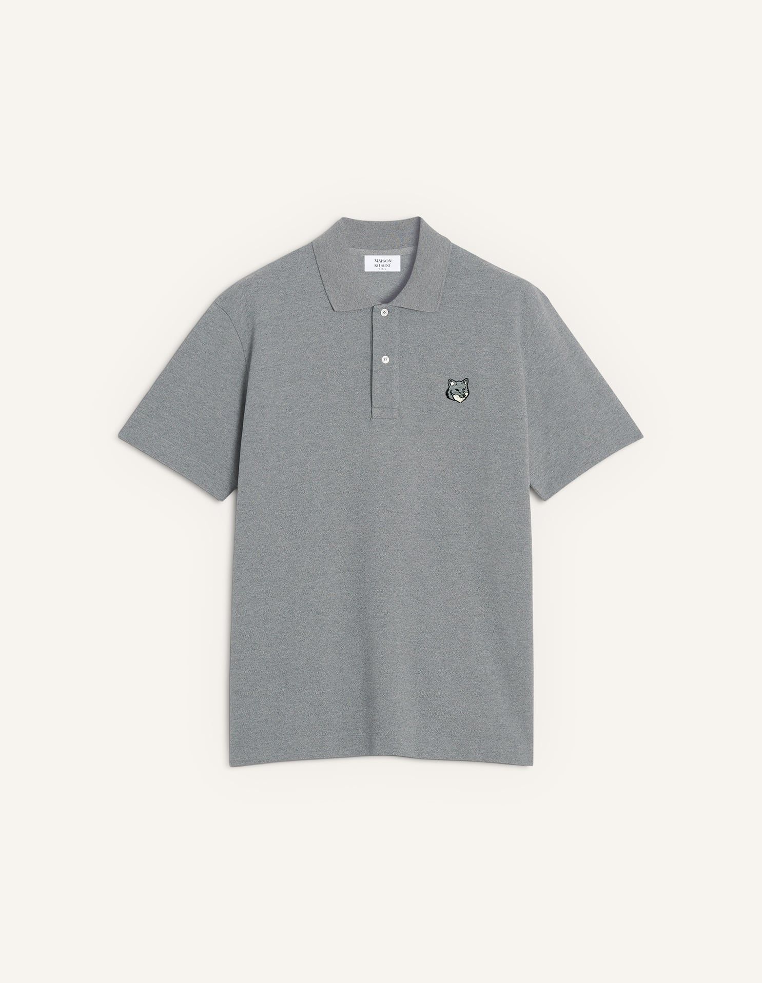 Maison Kitsuné - Áo Polo nam Fox Head dáng Comfort