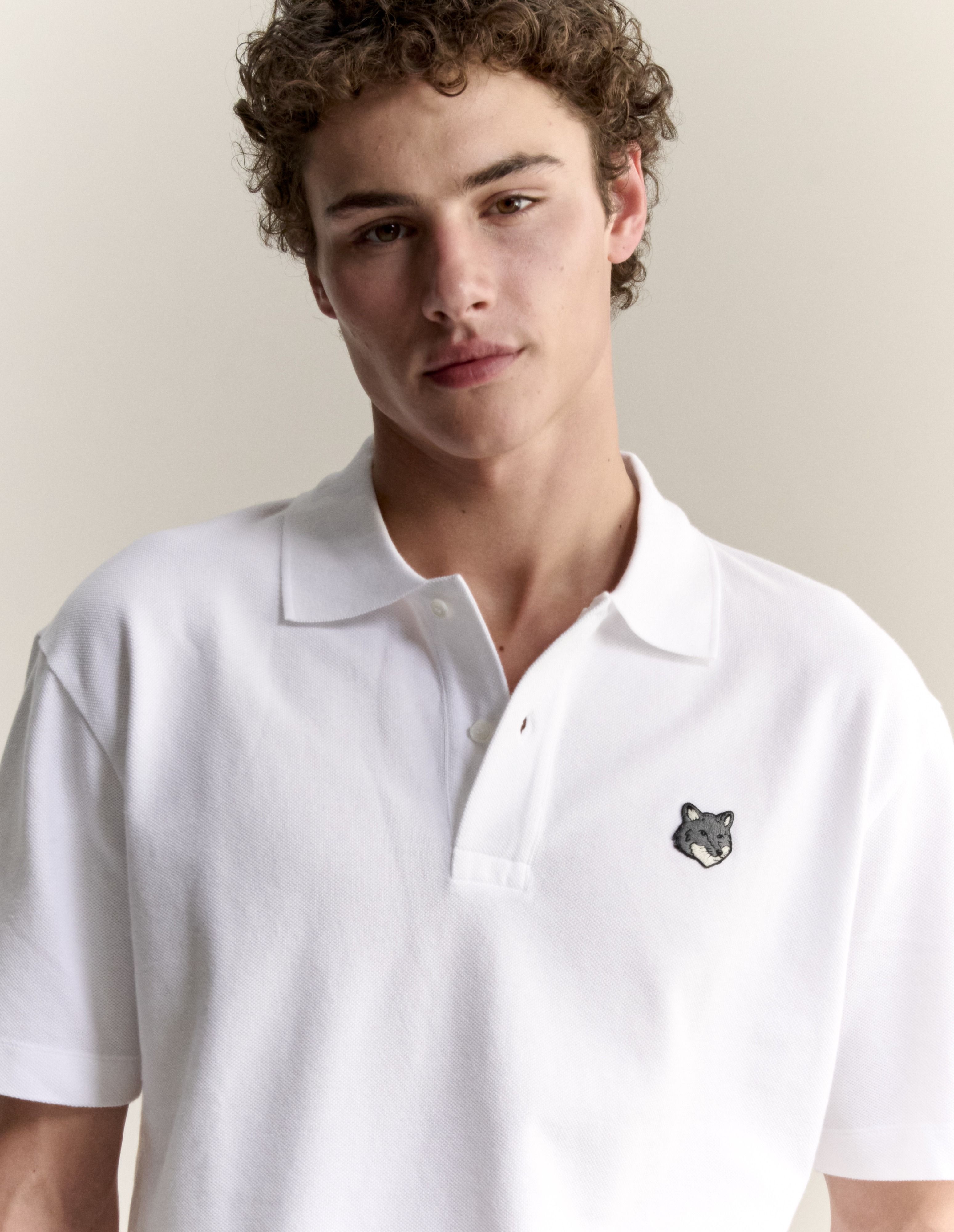 Áo Polo nam Fox Head dáng comfort