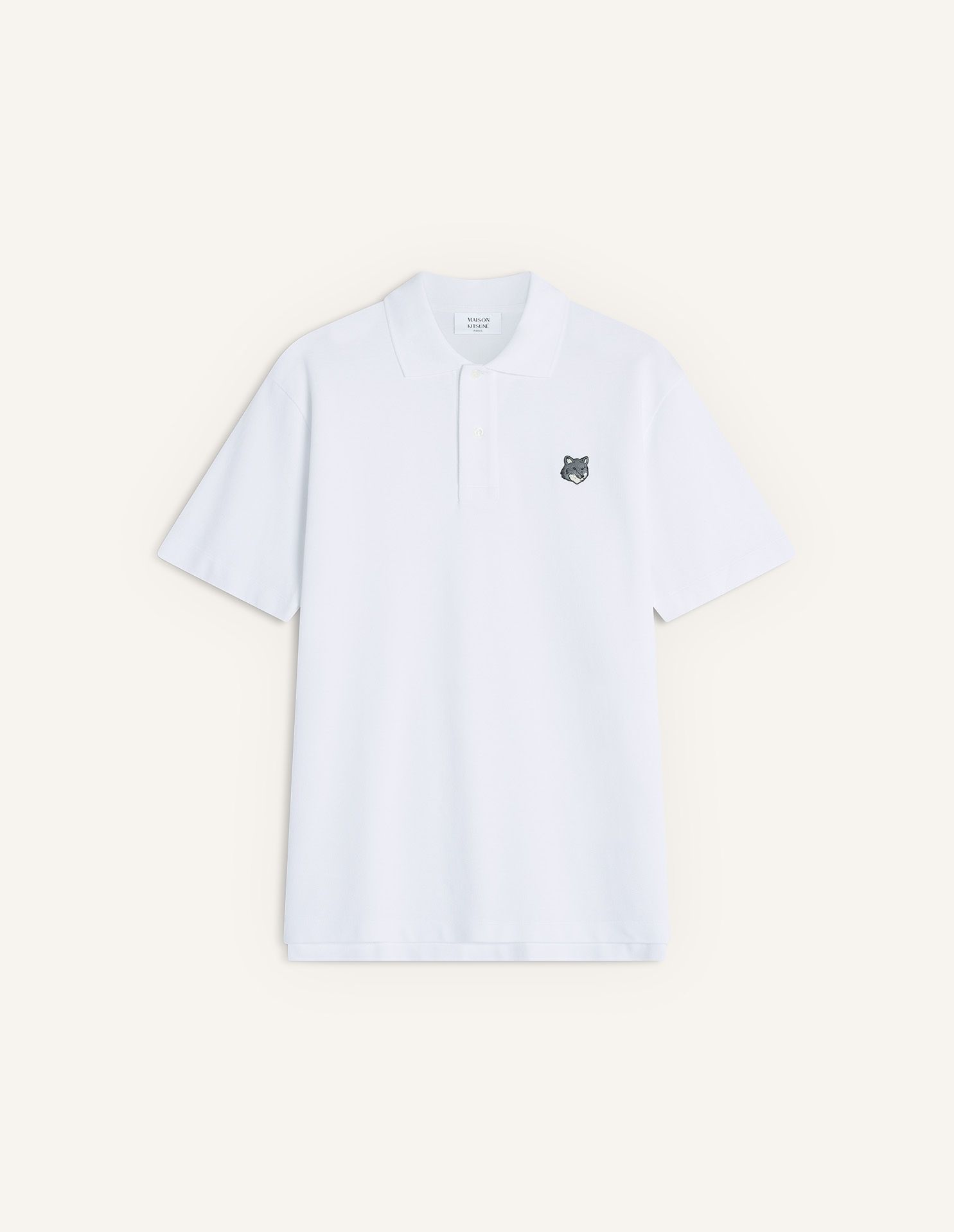 Maison Kitsuné - Áo Polo nam Fox Head dáng Comfort