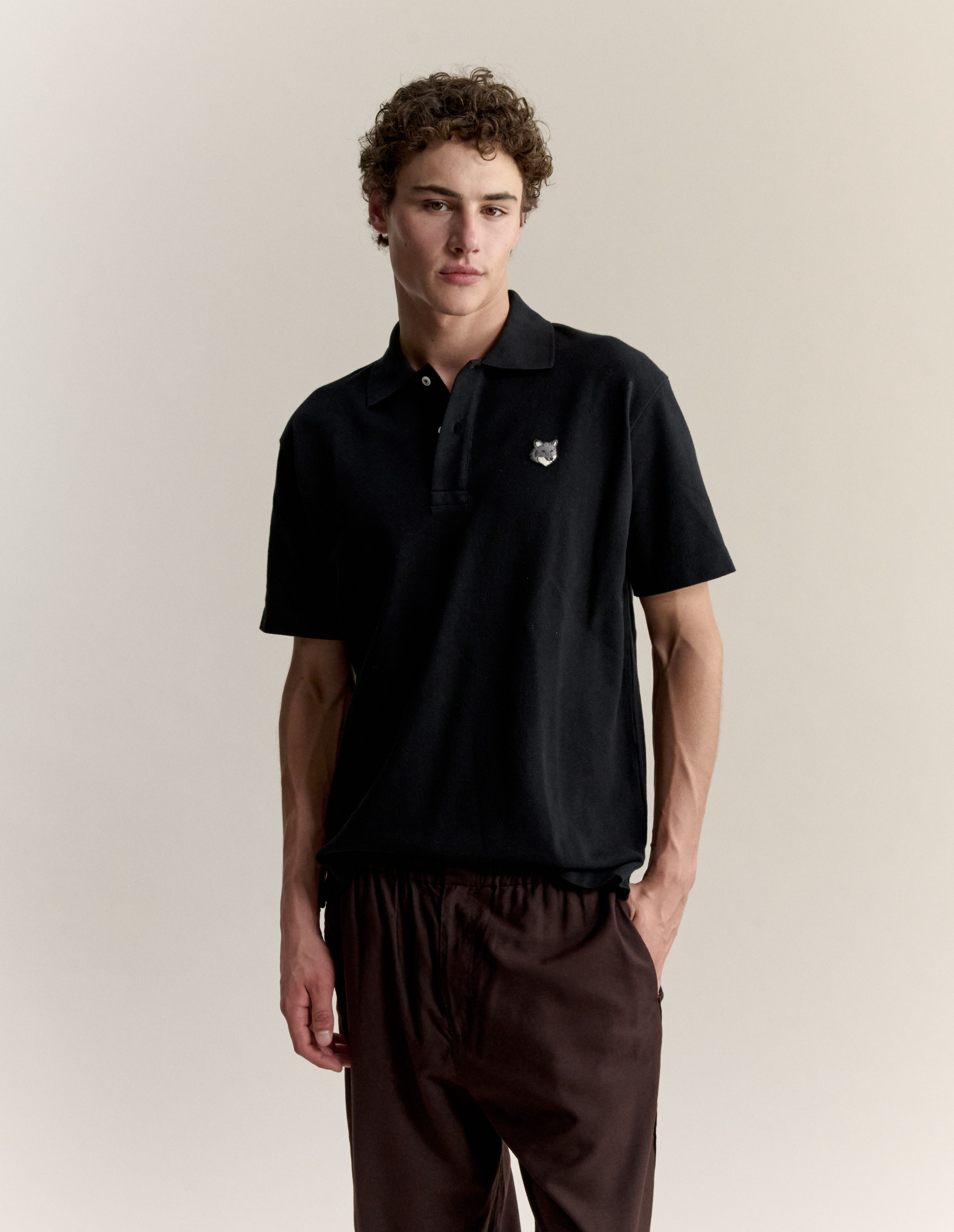 Áo Polo nam Fox Head dáng comfort