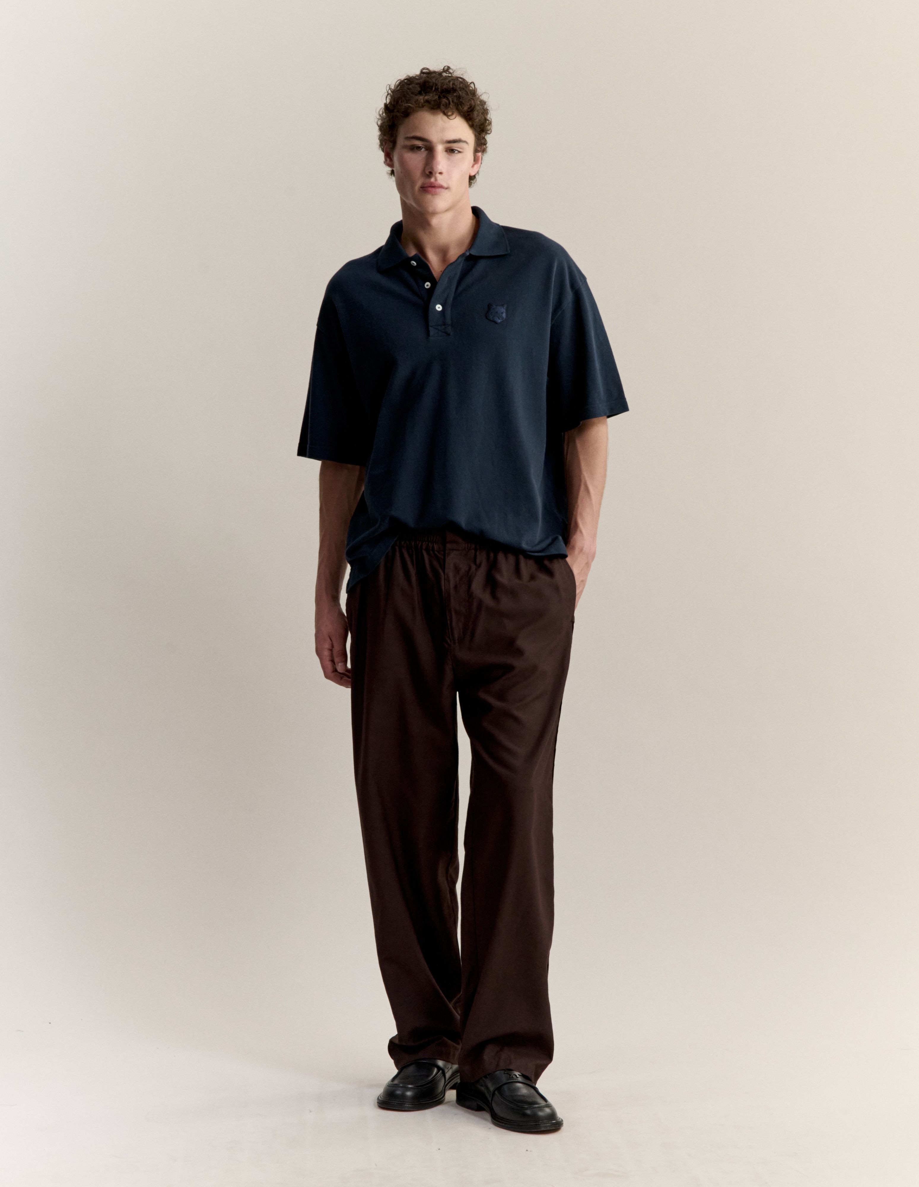 Áo polo nam Fox Head dáng Oversize