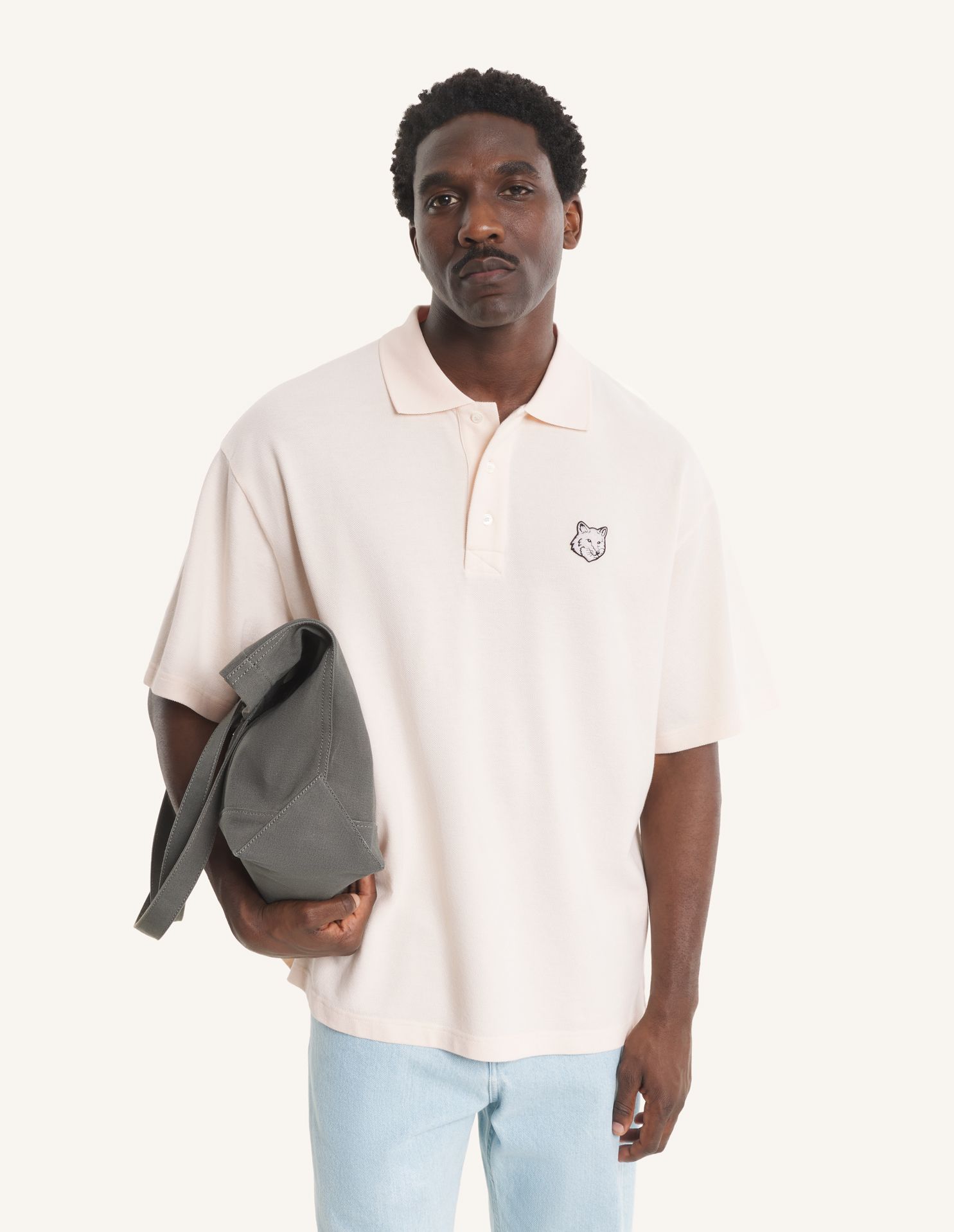 Áo polo nam Fox Head dáng Oversize