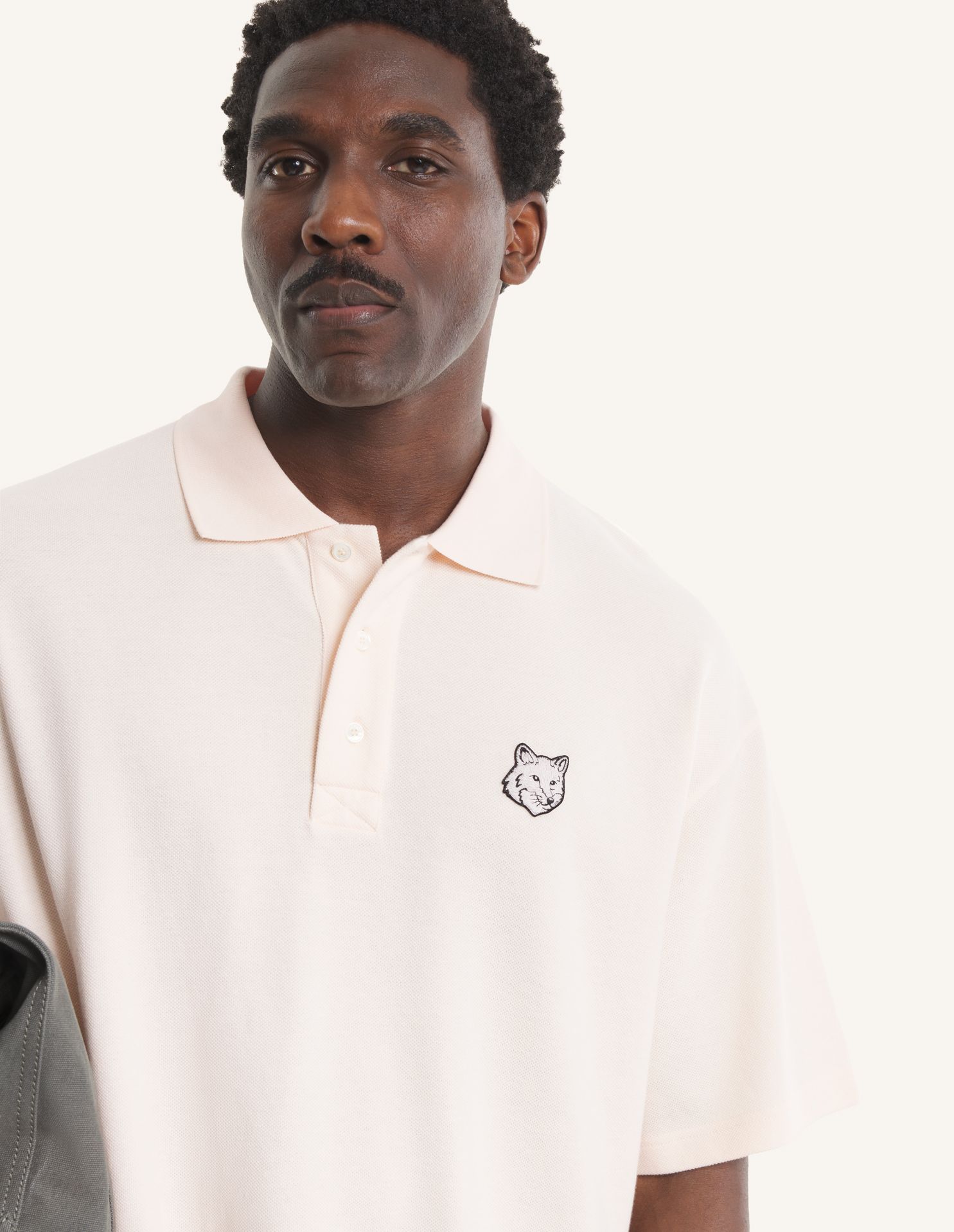 Áo polo nam Fox Head dáng Oversize