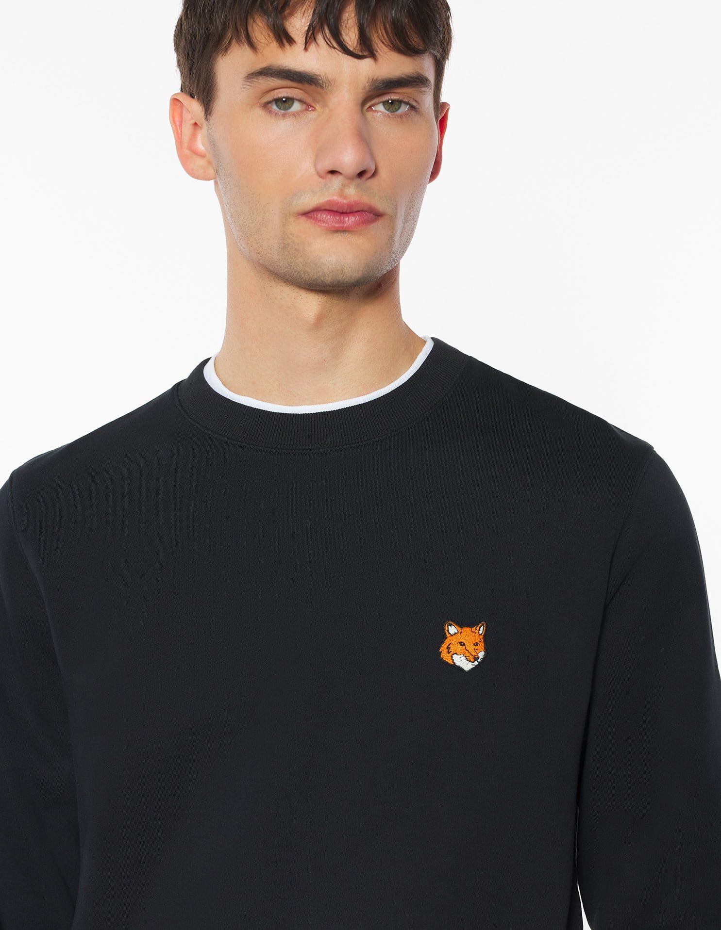 Maison Kitsuné - Áo nỉ Fox Head dáng Regular