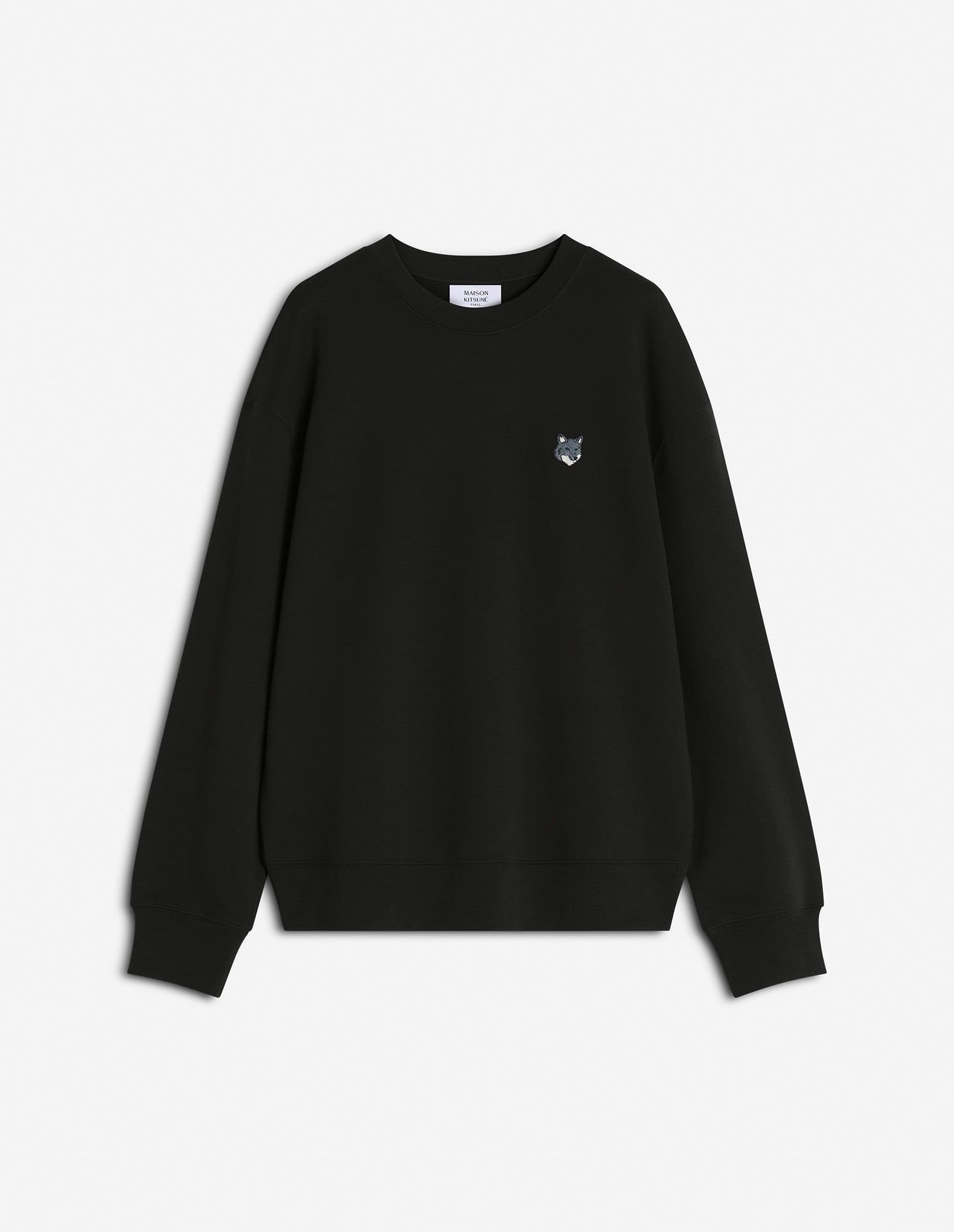 Maison Kitsuné - Áo nỉ nam Fox Head dáng Comfort