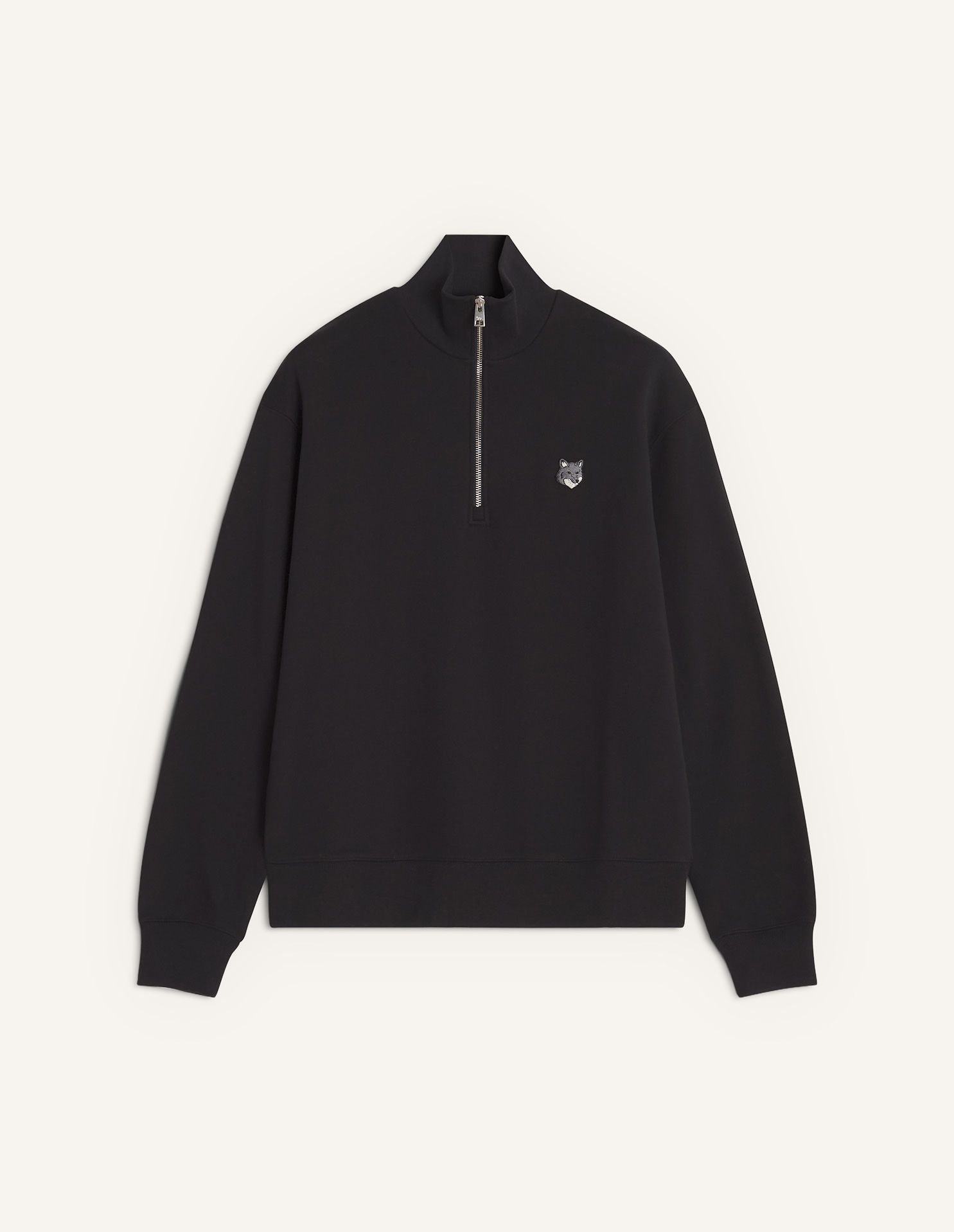 Áo sweatshirt nam khóa kéo Fox Head dáng comfort